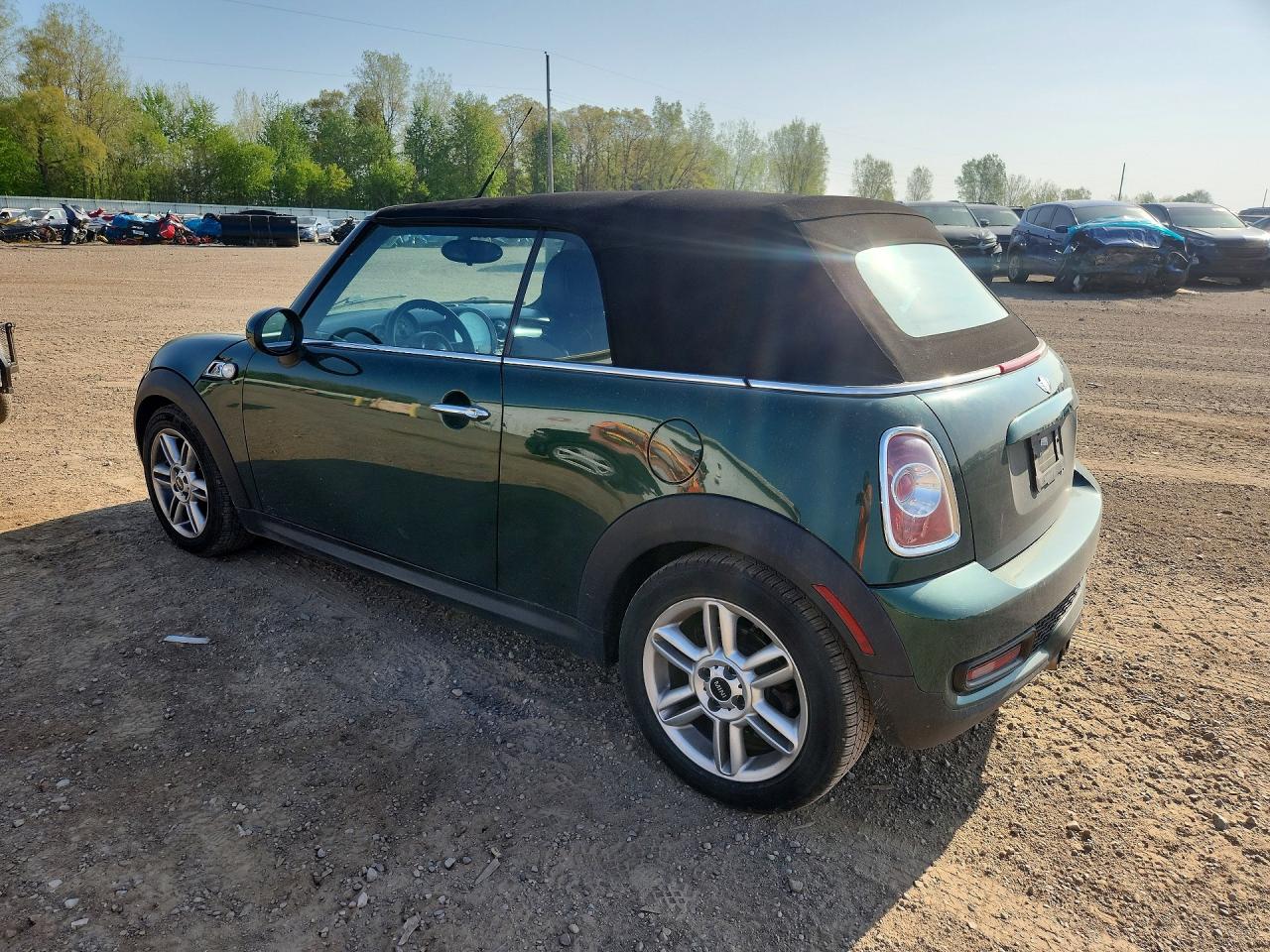 2012 Mini Cooper S Green vin: WMWZP3C50CT296598