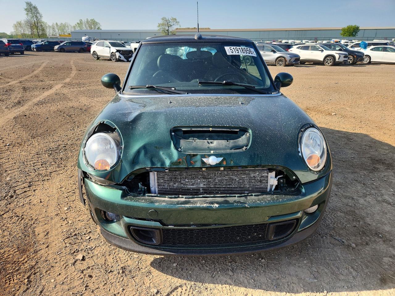 2012 Mini Cooper S Green vin: WMWZP3C50CT296598
