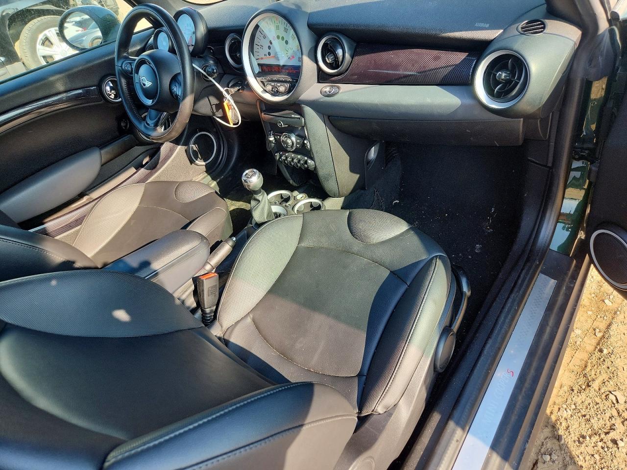 2012 Mini Cooper S Green vin: WMWZP3C50CT296598