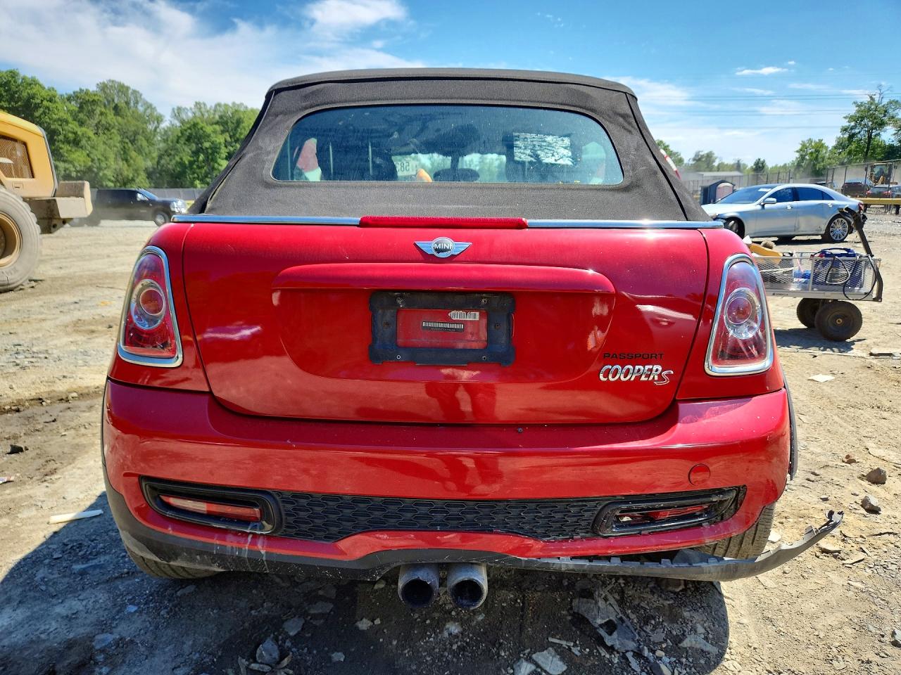 2014 Mini Cooper S Red vin: WMWZP3C50ET706335