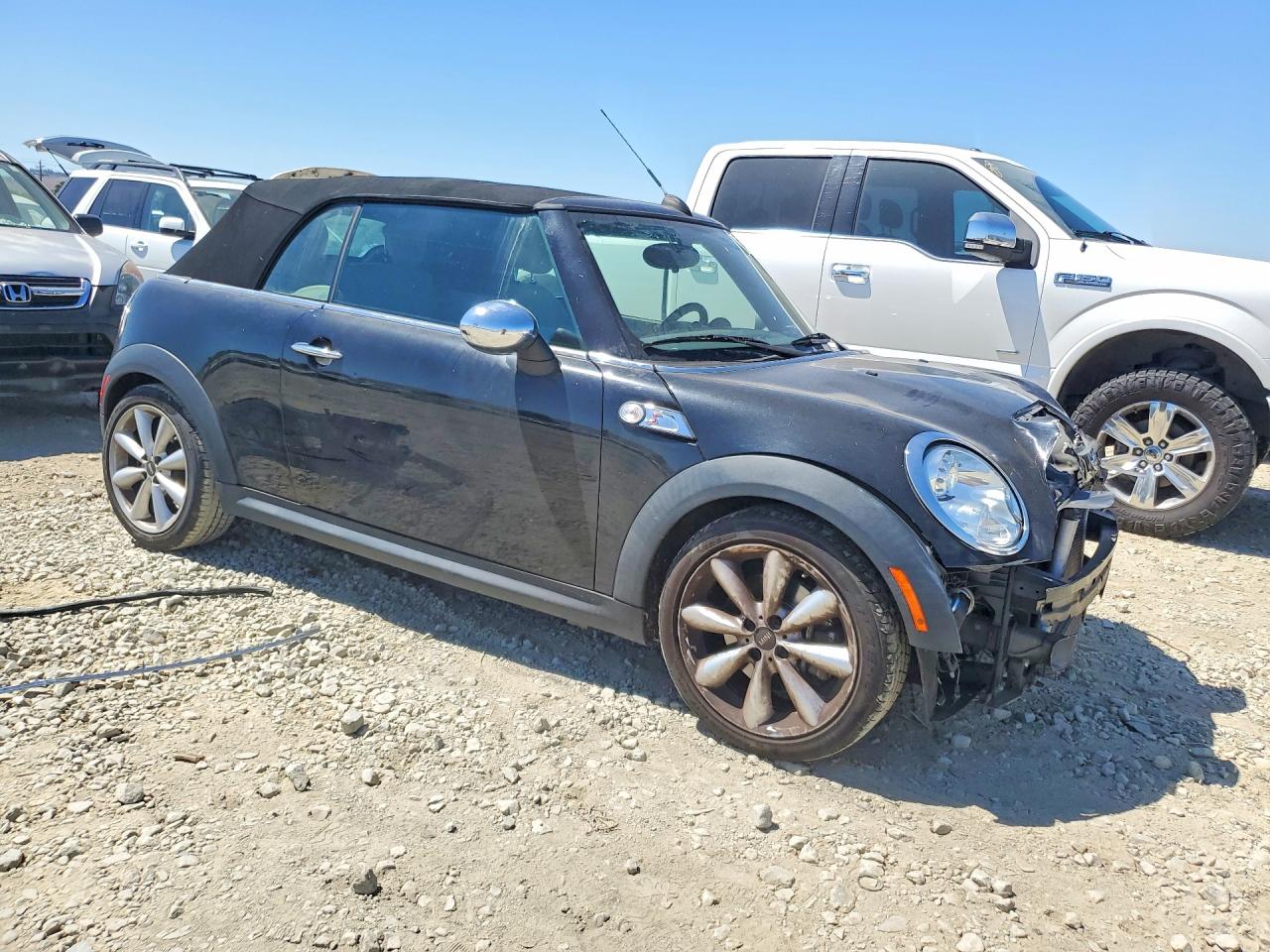 2011 Mini Cooper S Black vin: WMWZP3C52BTX83297