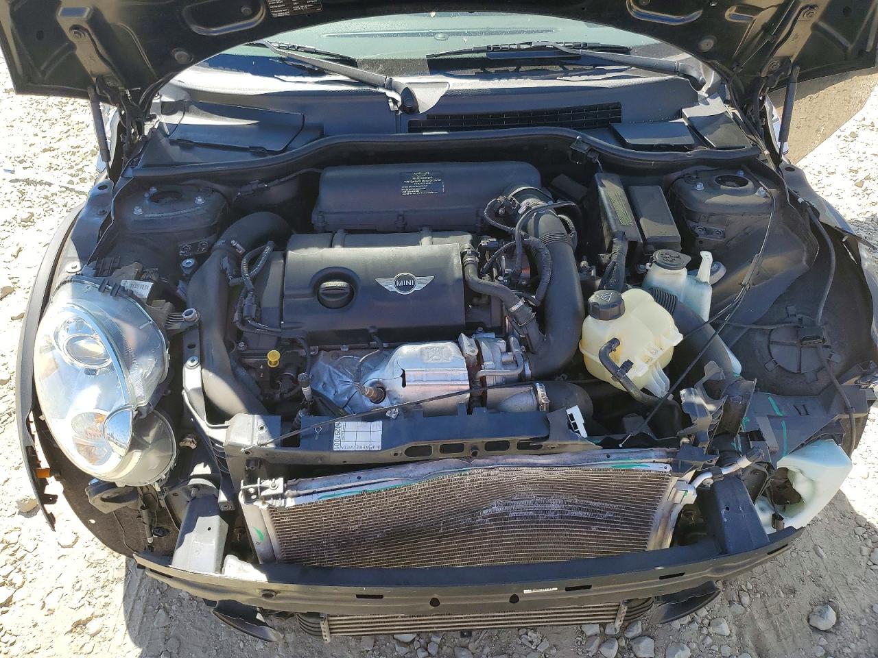 2011 Mini Cooper S Black vin: WMWZP3C52BTX83297