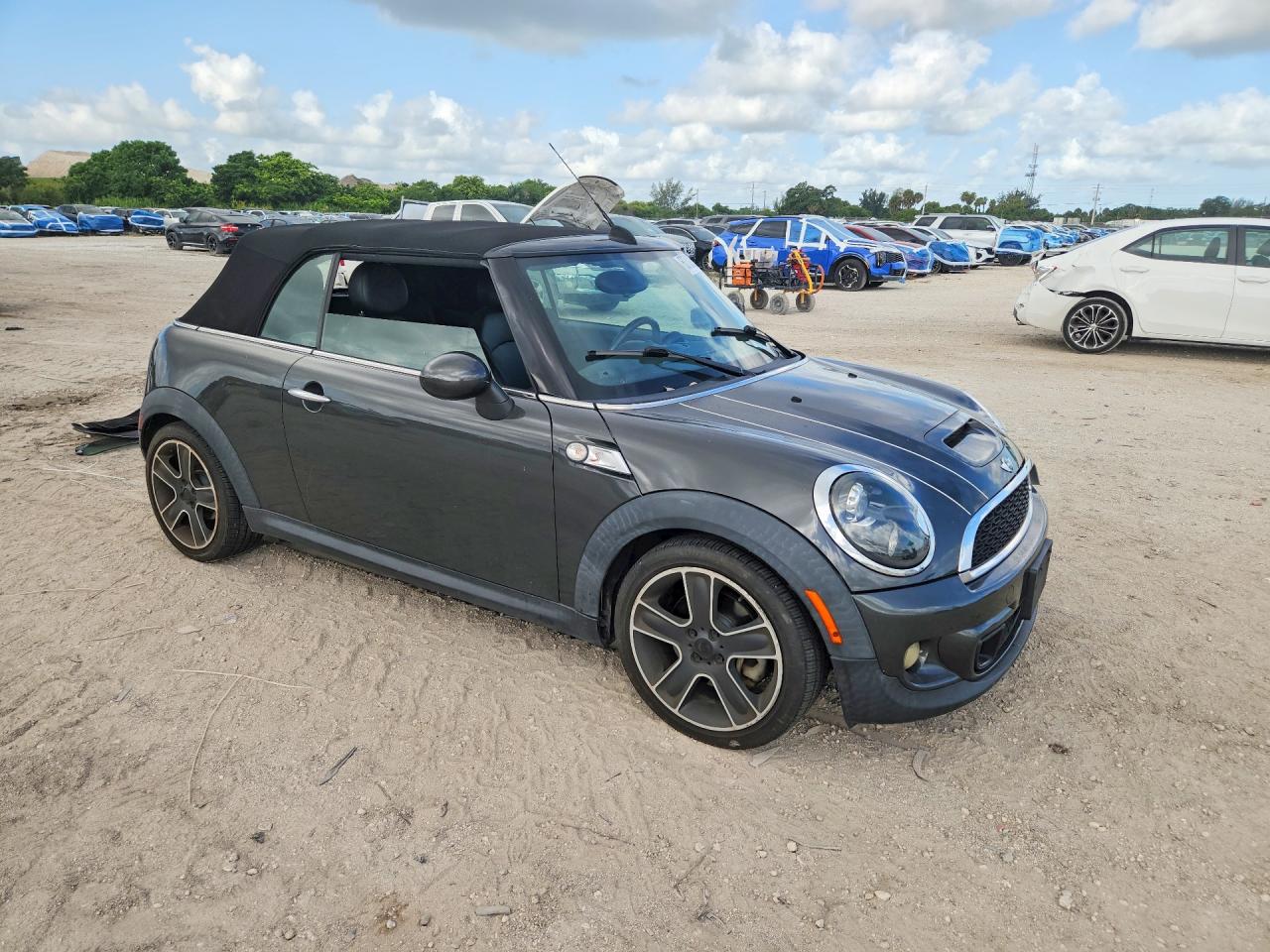 2012 Mini Cooper S Gray vin: WMWZP3C52CT550067