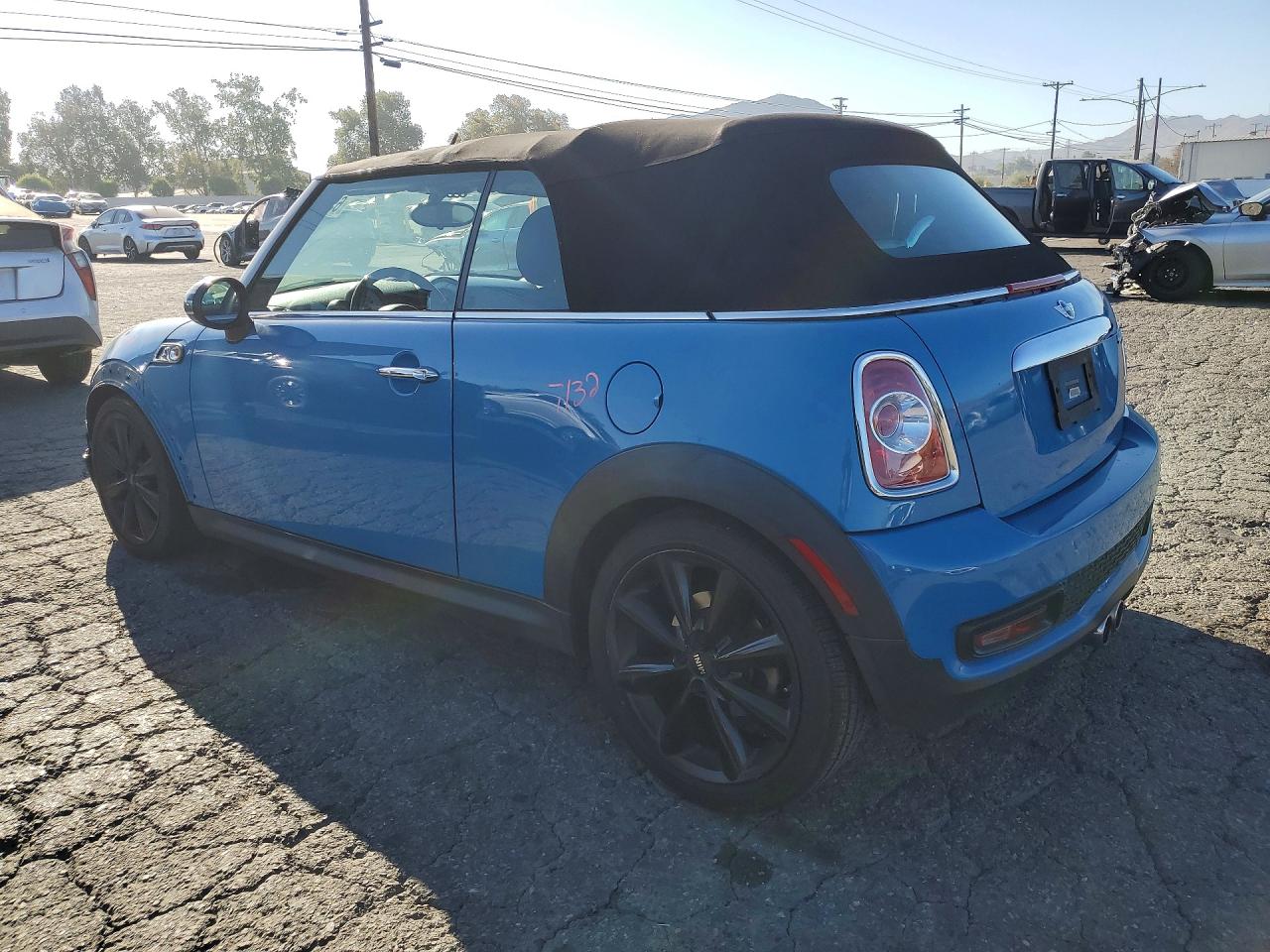2013 Mini Cooper S Синий vin: WMWZP3C52DT705668