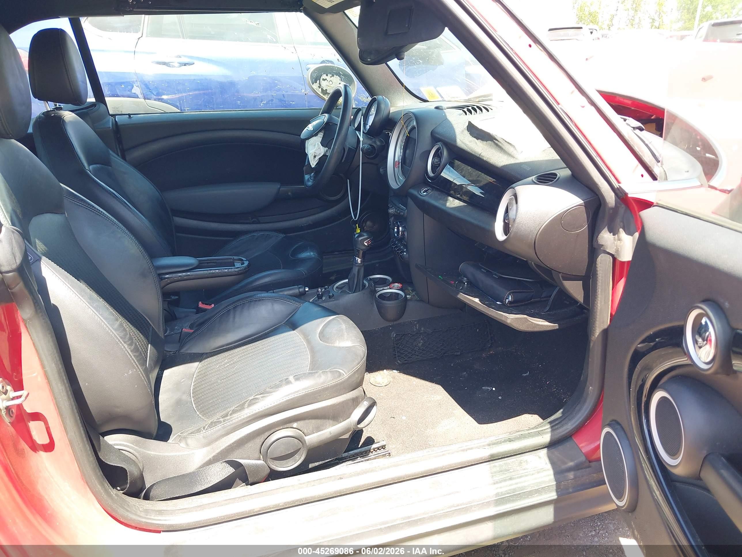 2014 Mini Convertible Cooper S Красный vin: WMWZP3C53ET707429