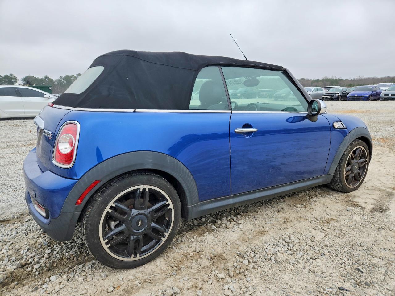 2014 Mini Cooper S Синий vin: WMWZP3C53ET707723