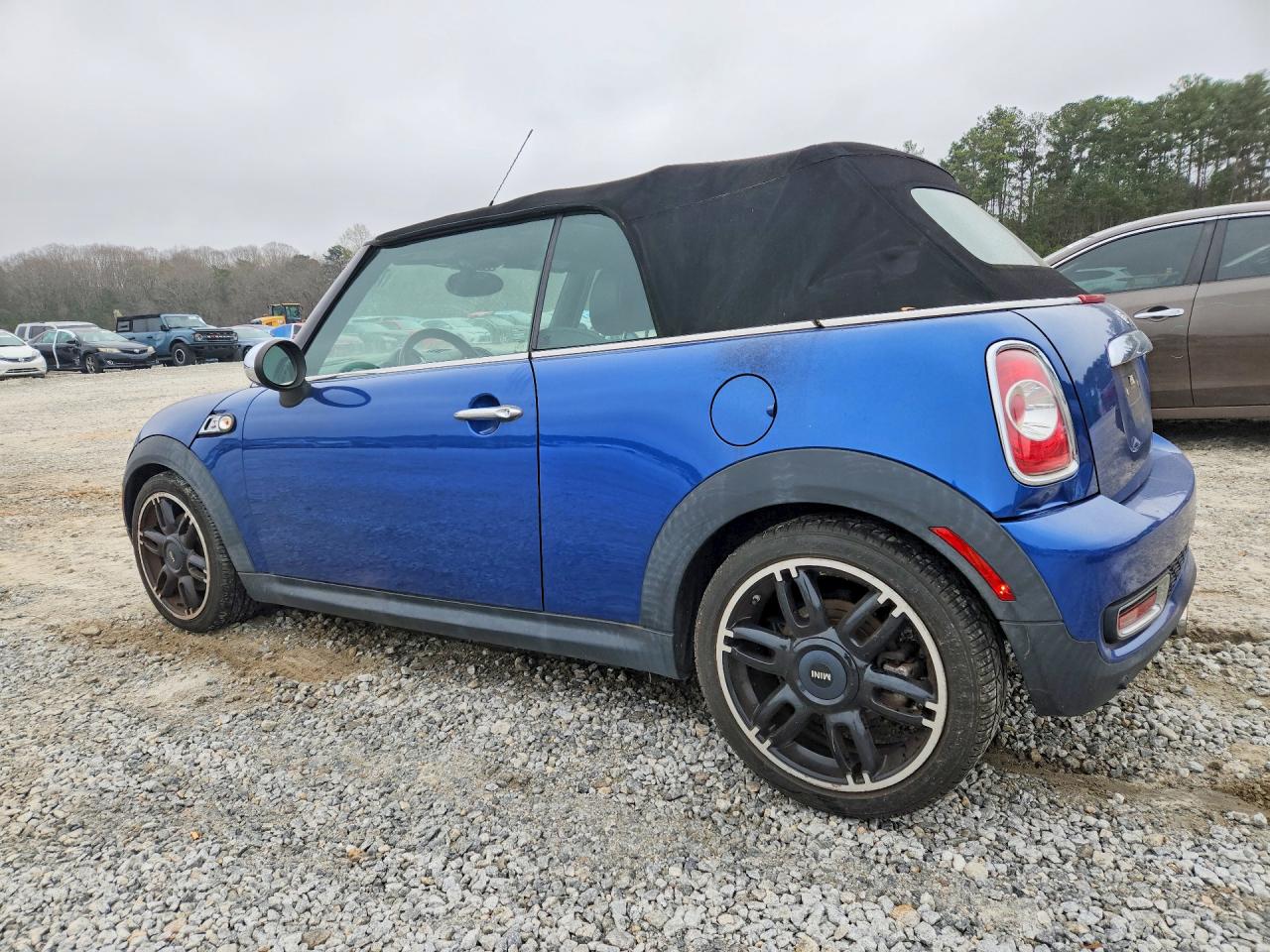 2014 Mini Cooper S Синий vin: WMWZP3C53ET707723