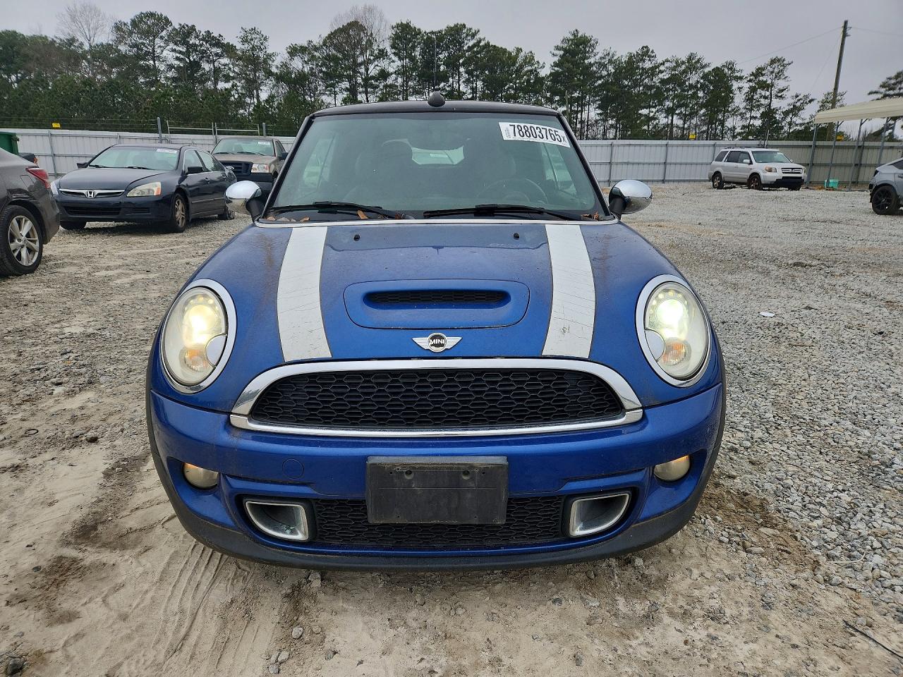 2014 Mini Cooper S Синий vin: WMWZP3C53ET707723
