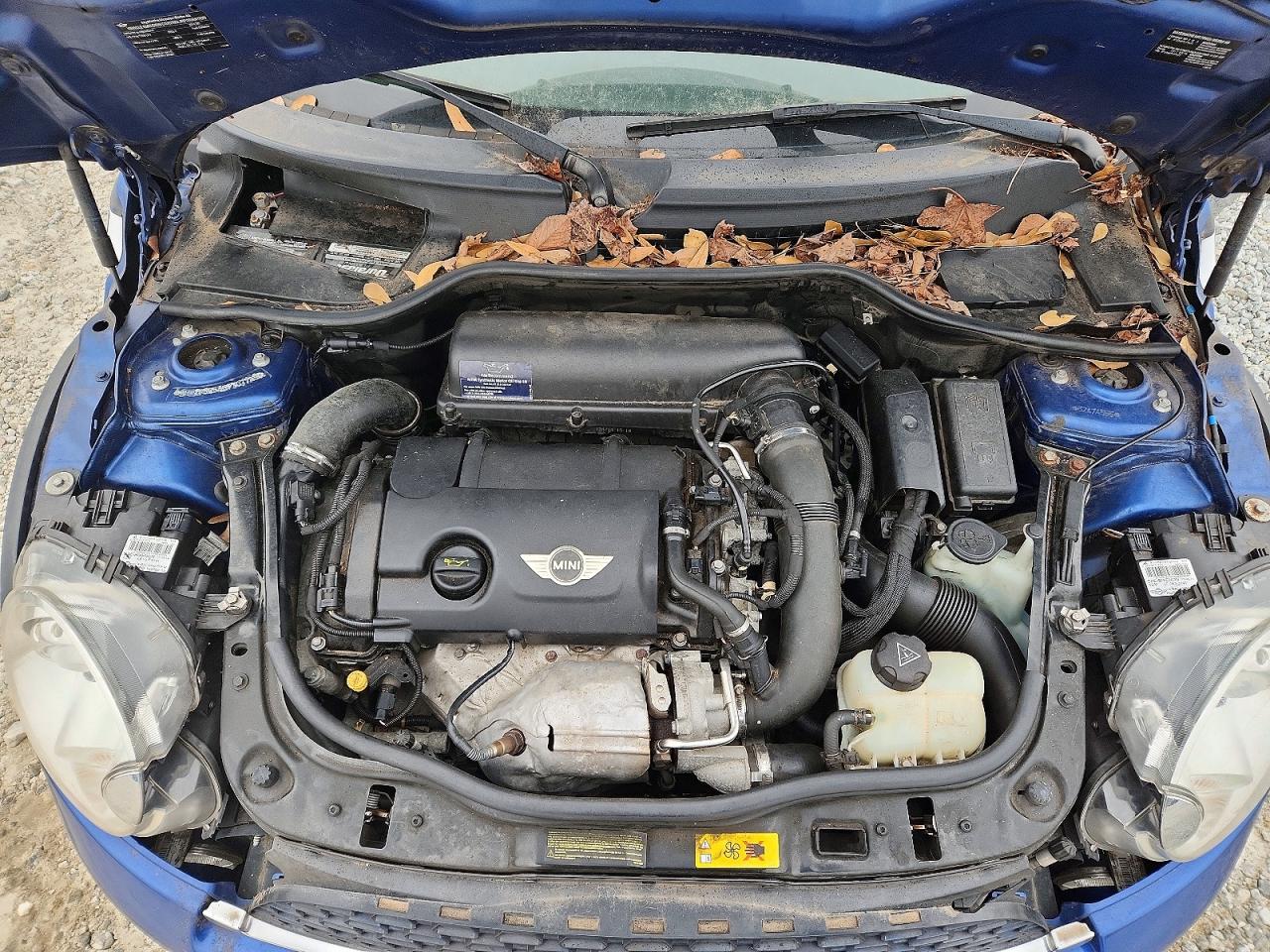 2014 Mini Cooper S Синий vin: WMWZP3C53ET707723
