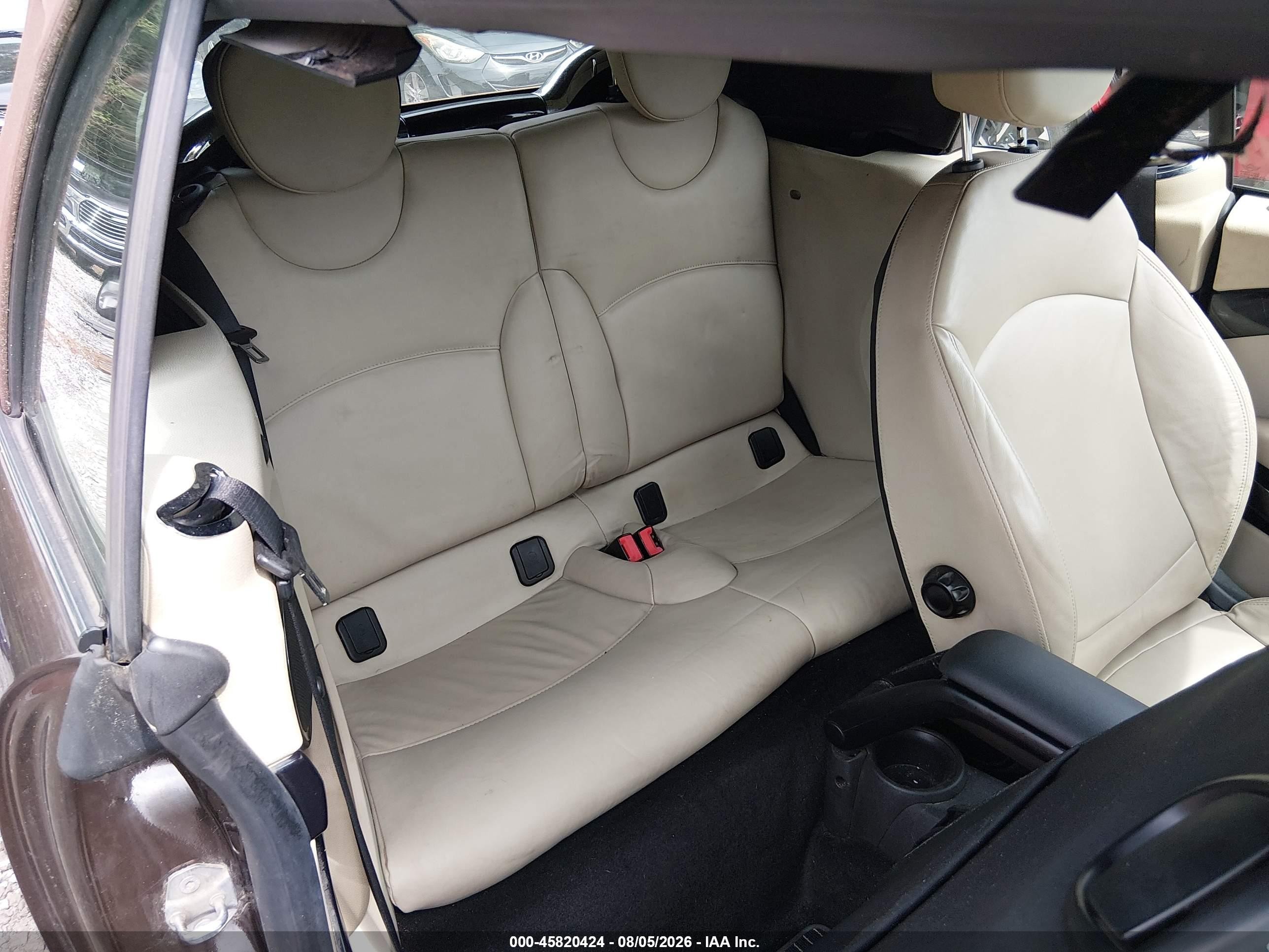 2011 Mini Cooper S   Brown vin: WMWZP3C54BTX84421