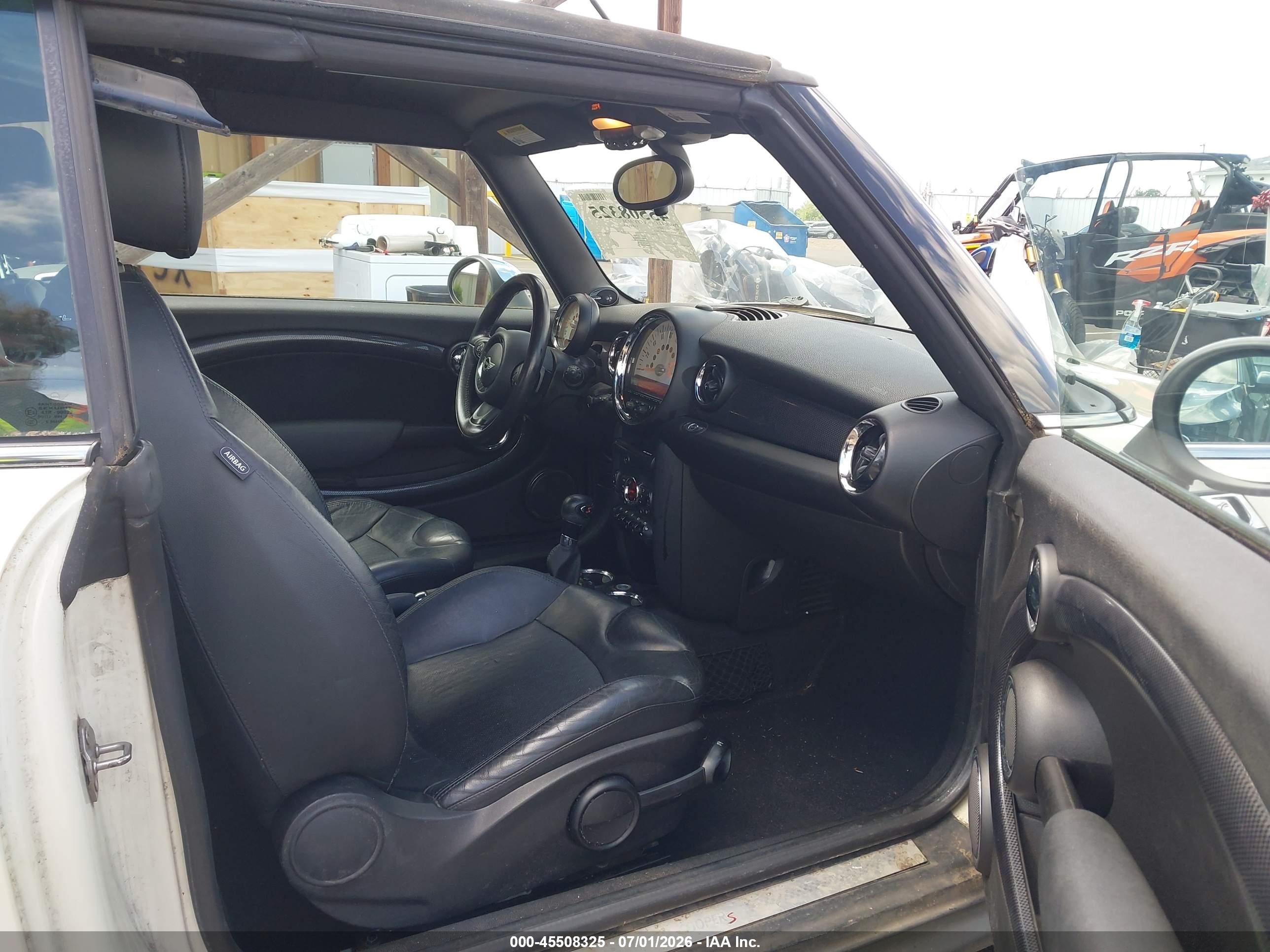 2011 Mini Cooper S   Cream vin: WMWZP3C55BT249033