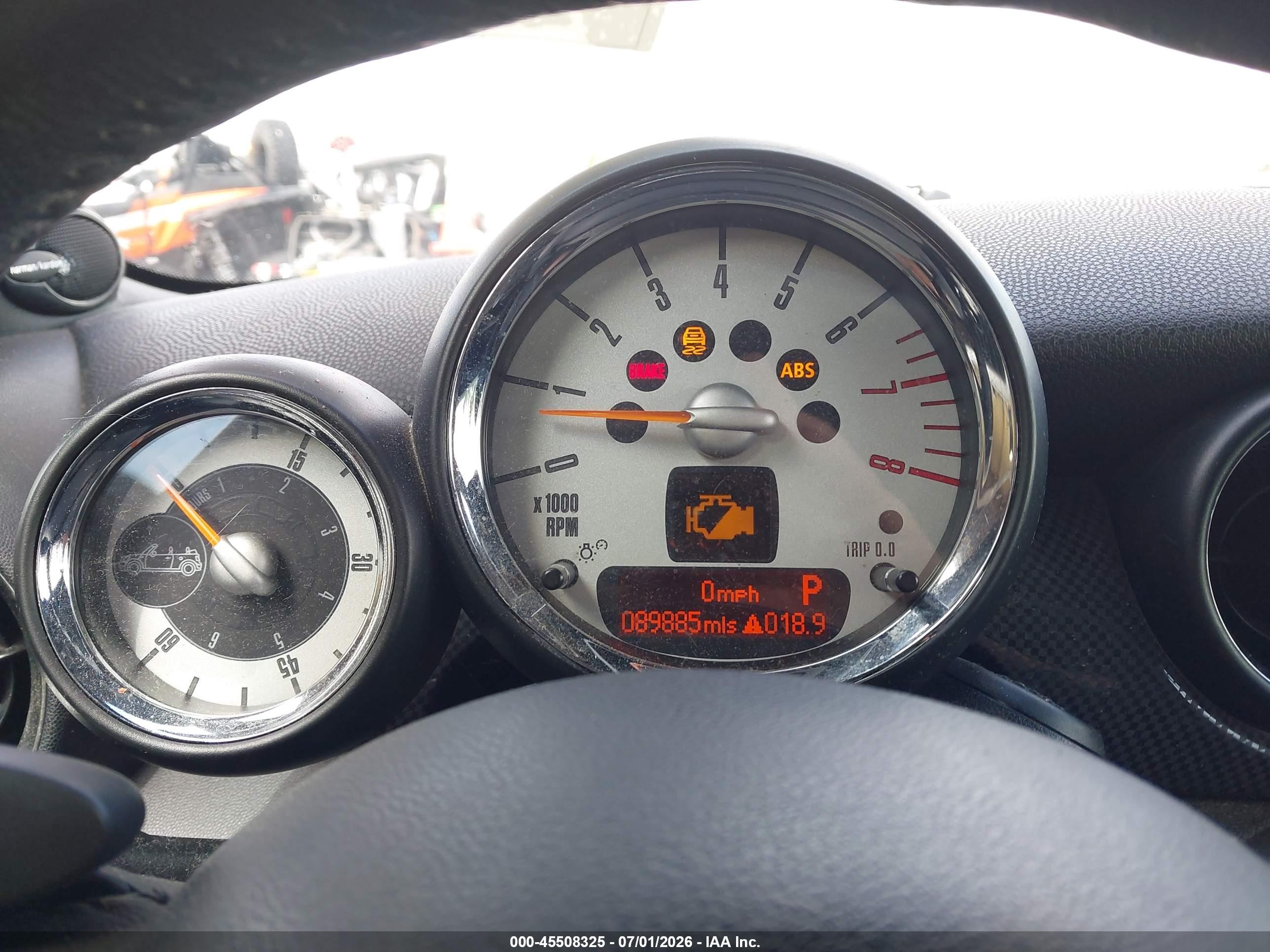2011 Mini Cooper S   Cream vin: WMWZP3C55BT249033