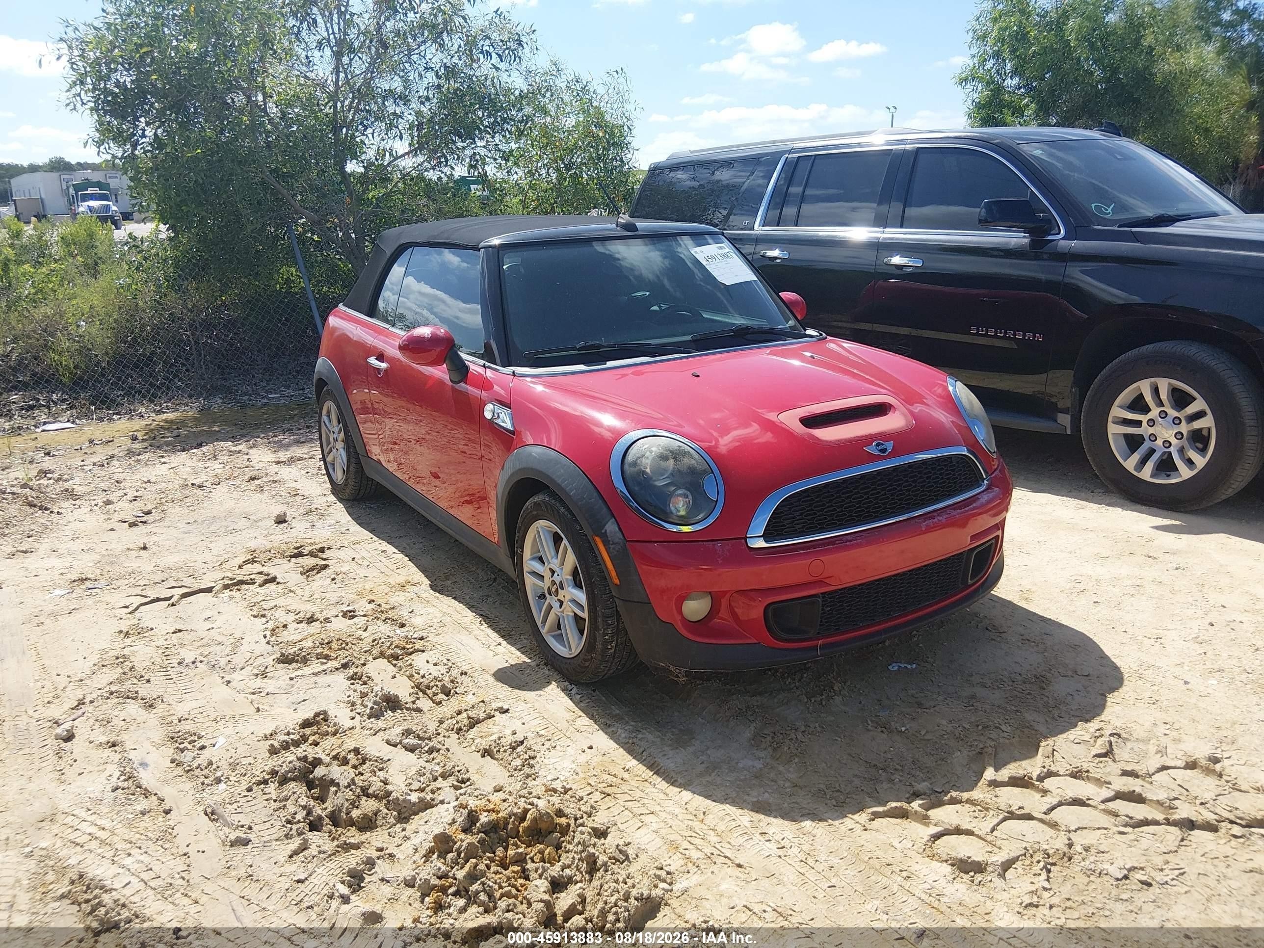 2012 Mini Cooper S   Red vin: WMWZP3C55CT250250