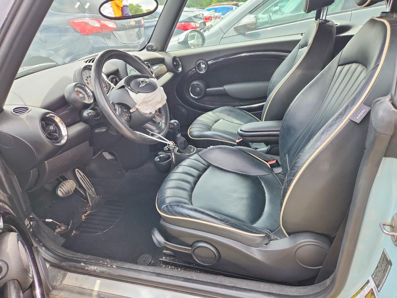2011 Mini Cooper S Blue vin: WMWZP3C56BT249252