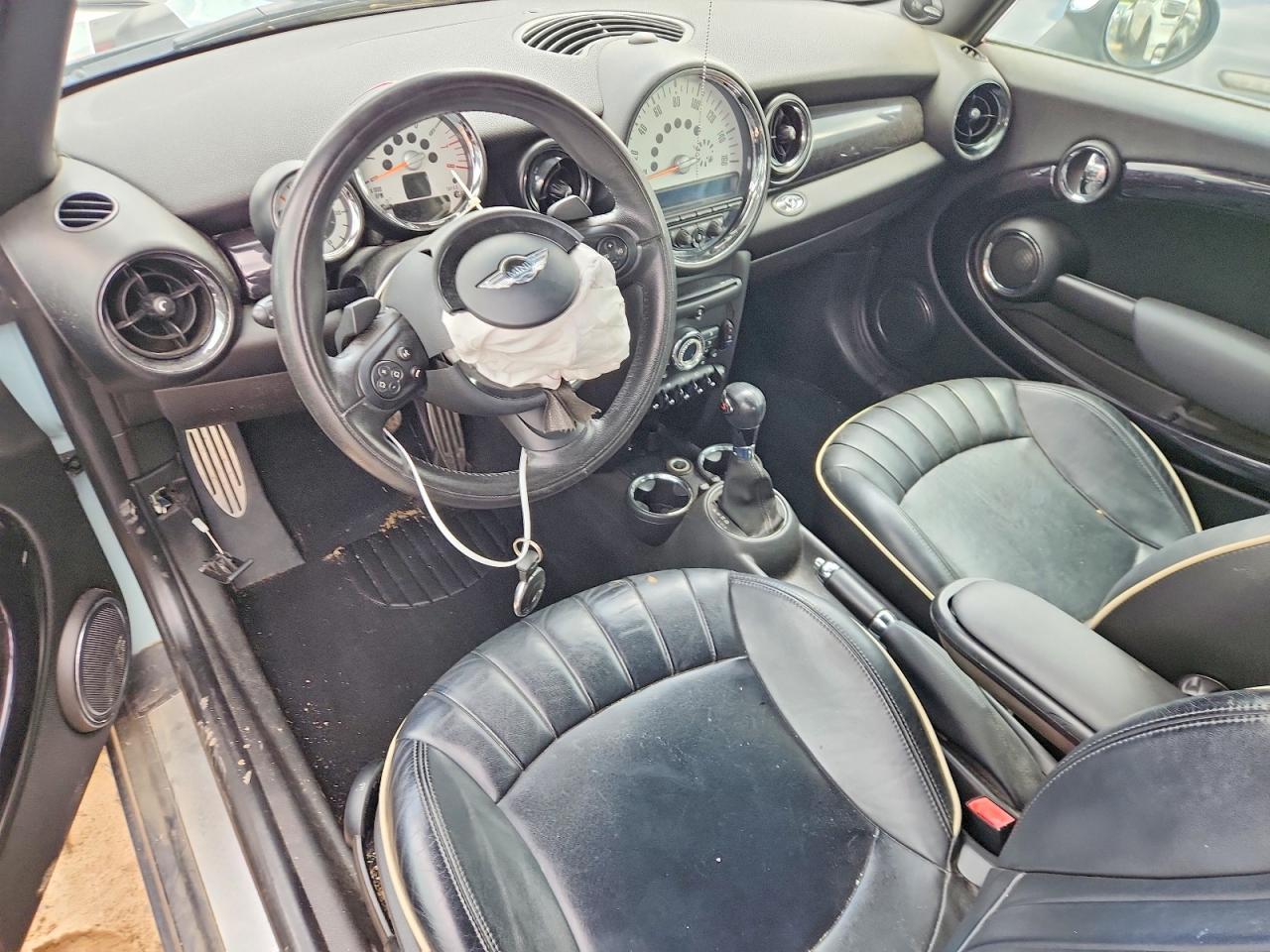 2011 Mini Cooper S Blue vin: WMWZP3C56BT249252