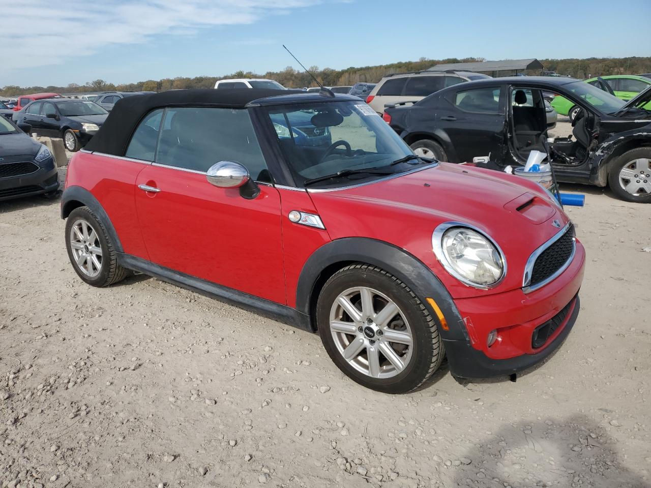 2011 Mini Cooper S Red vin: WMWZP3C56BTX84257