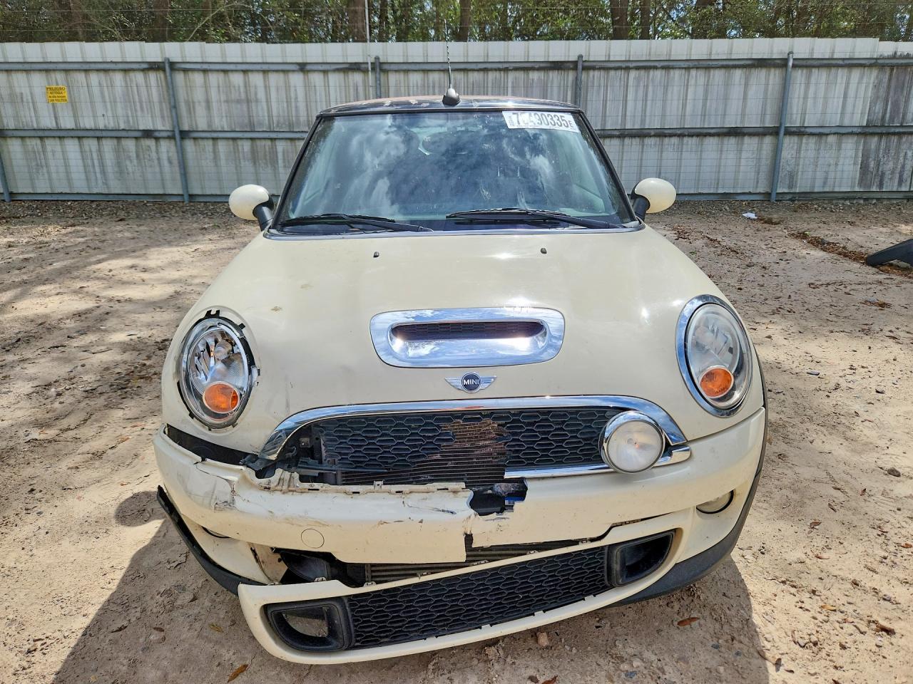 2012 Mini Cooper S Cream vin: WMWZP3C56CT296606