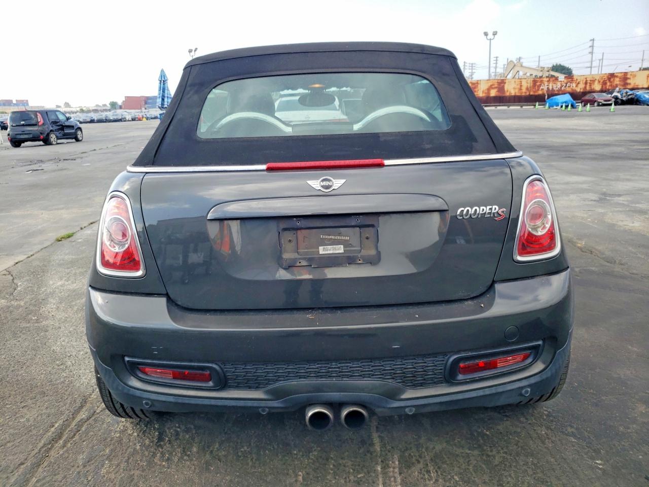 2012 Mini Cooper S Gray vin: WMWZP3C56CT296668