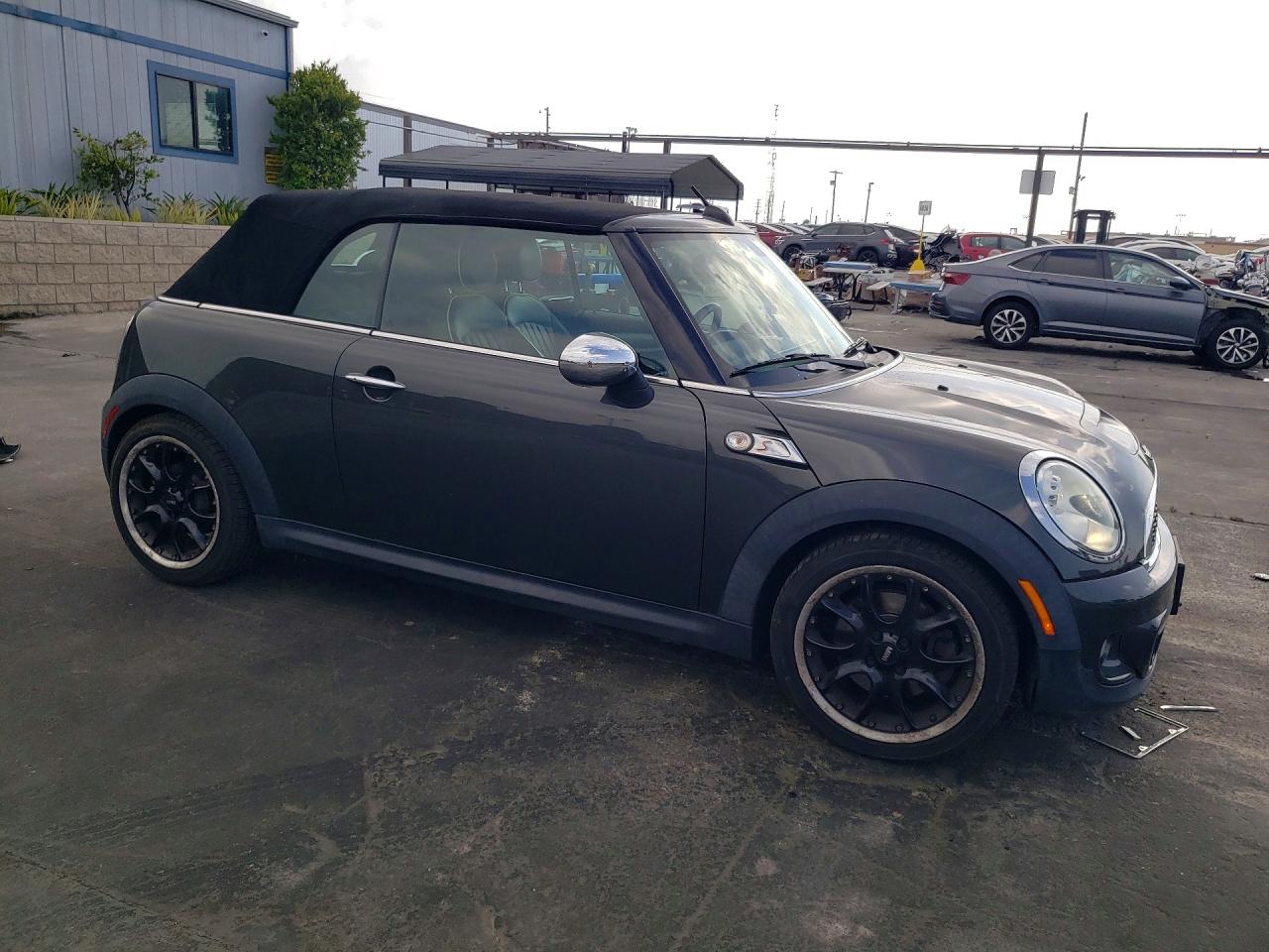 2012 Mini Cooper S Gray vin: WMWZP3C56CT296668