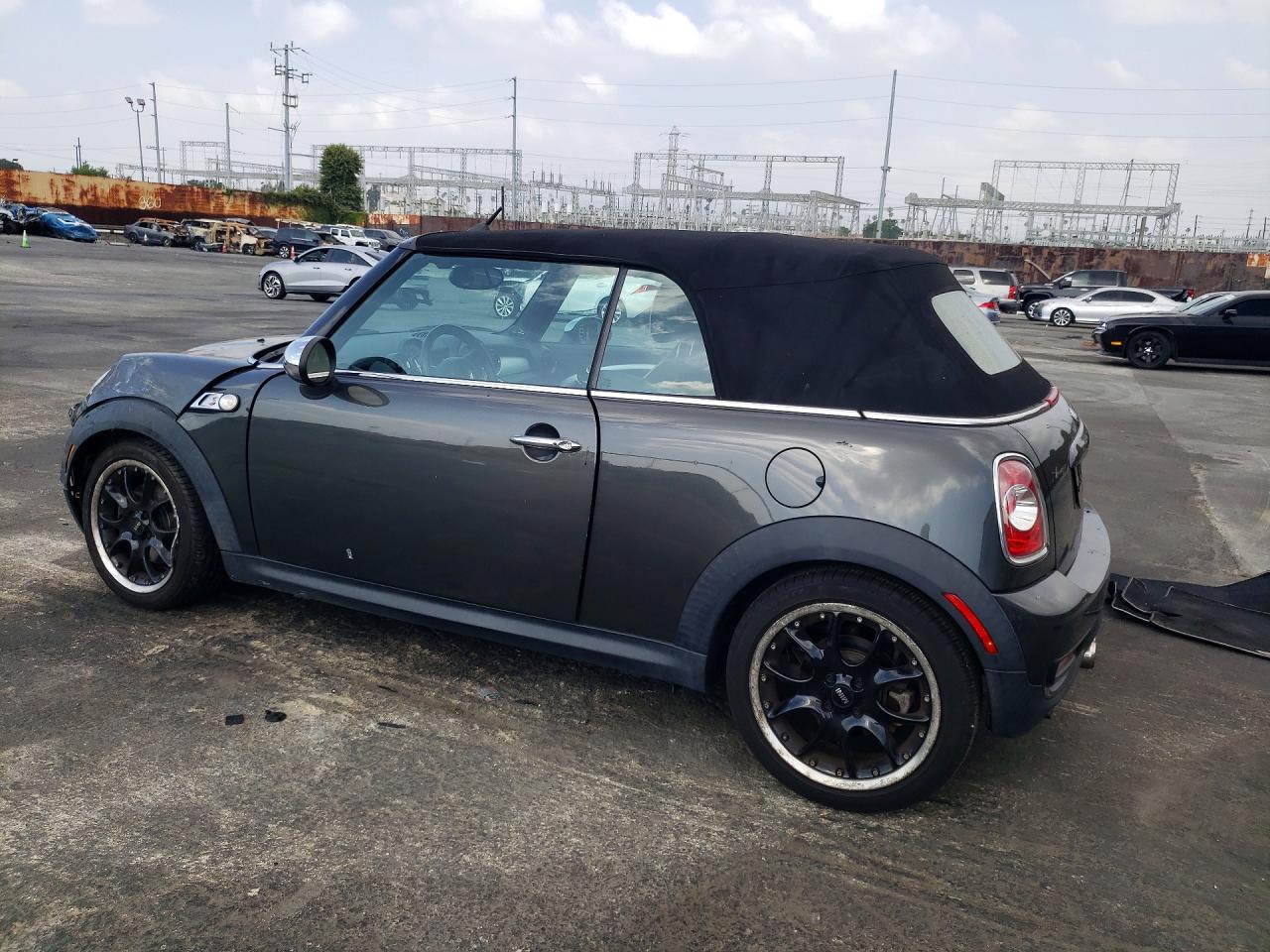 2012 Mini Cooper S Gray vin: WMWZP3C56CT296668