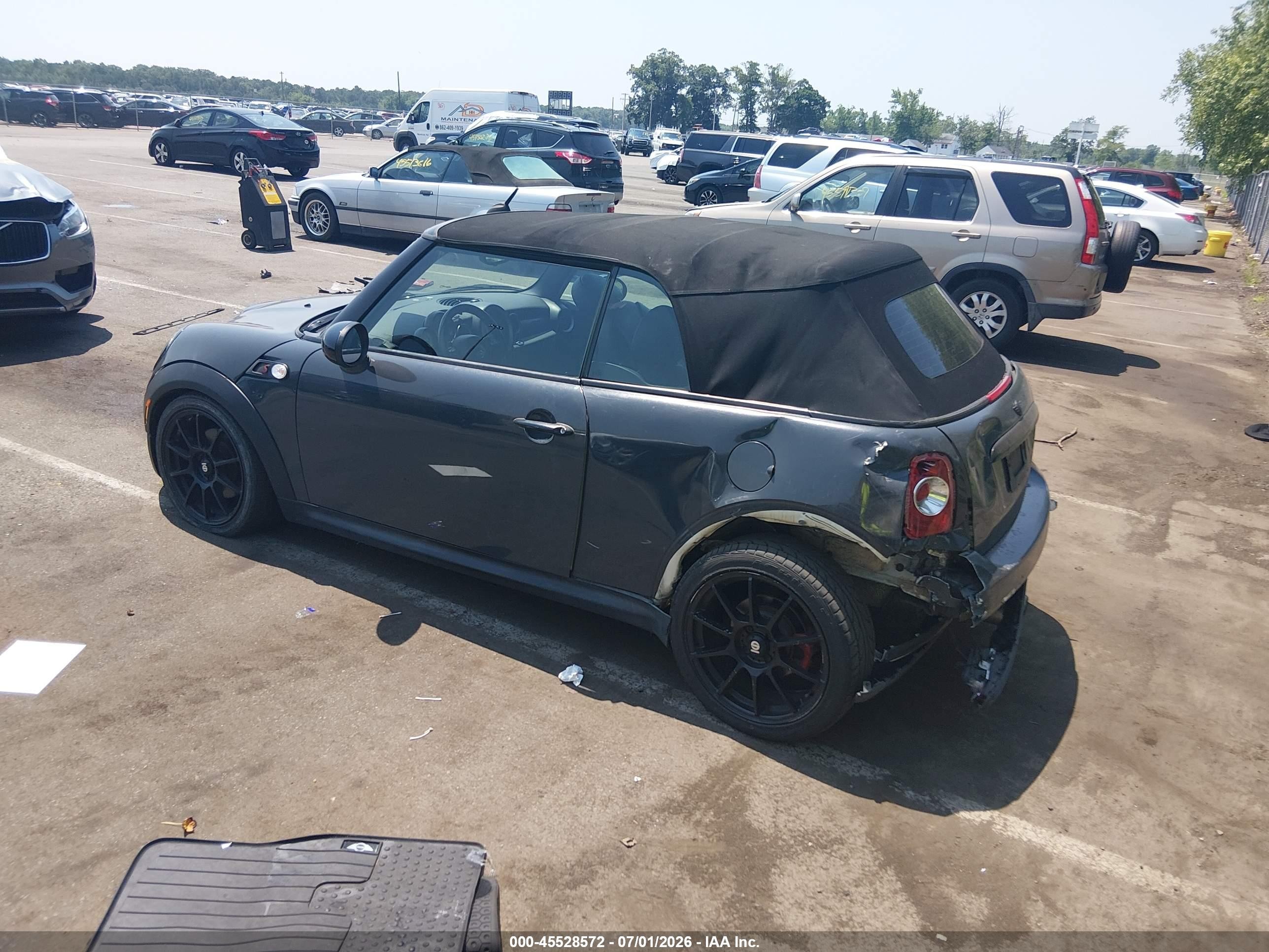 2011 Mini Cooper S   Gray vin: WMWZP3C57BTX83120