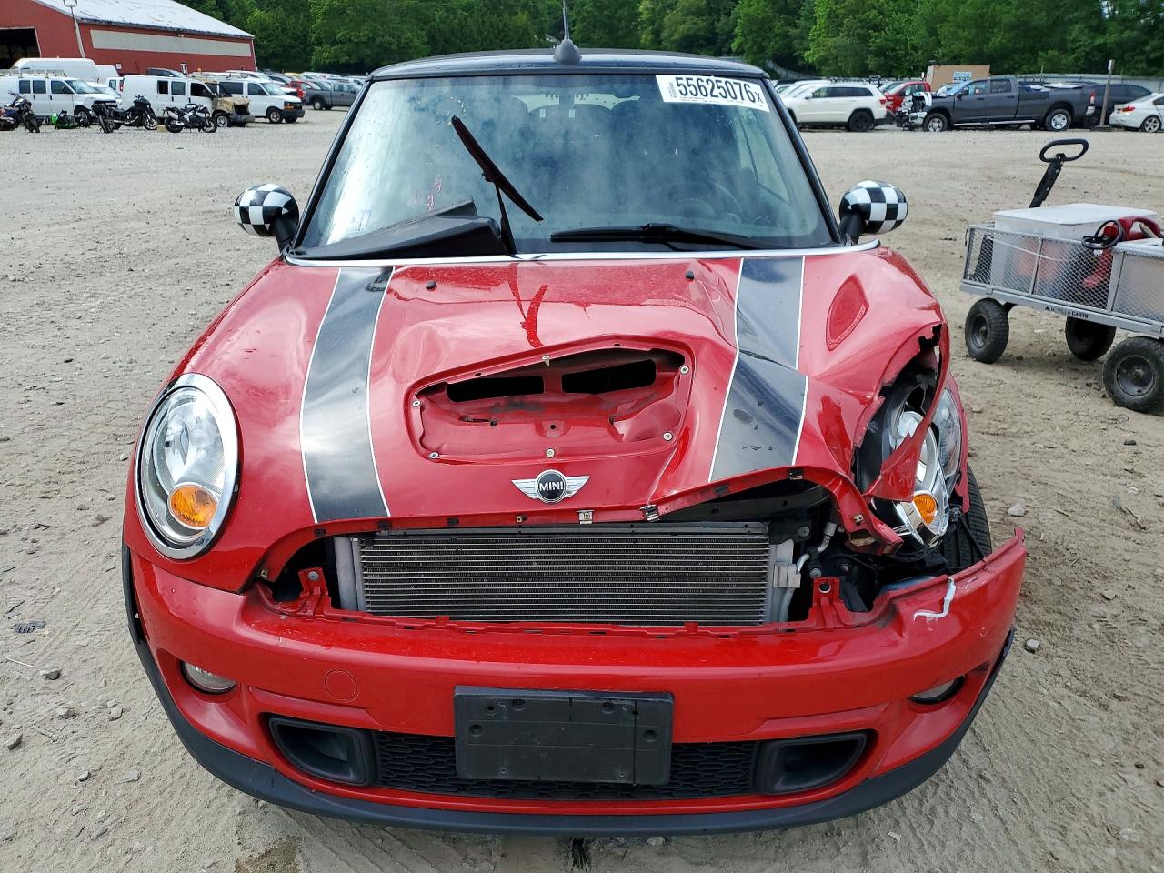 2013 Mini Cooper S Red vin: WMWZP3C58DT550513