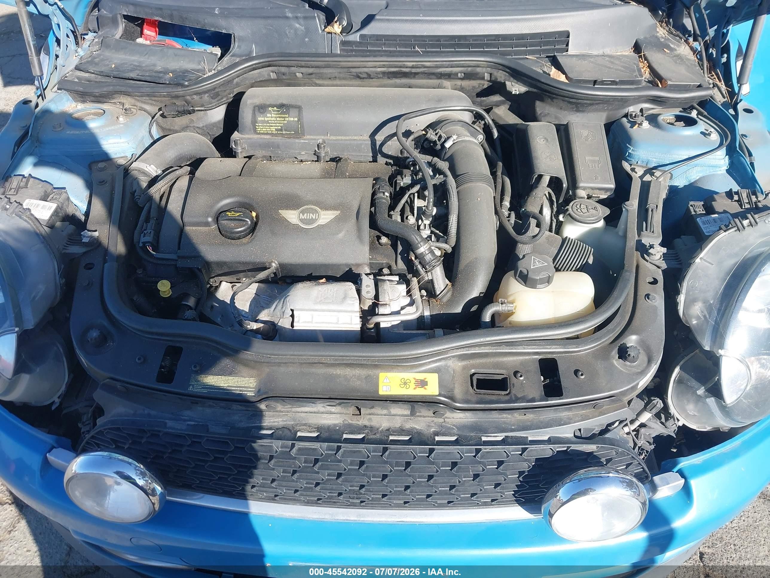 2014 Mini Convertible Cooper S Blue vin: WMWZP3C58ET298327