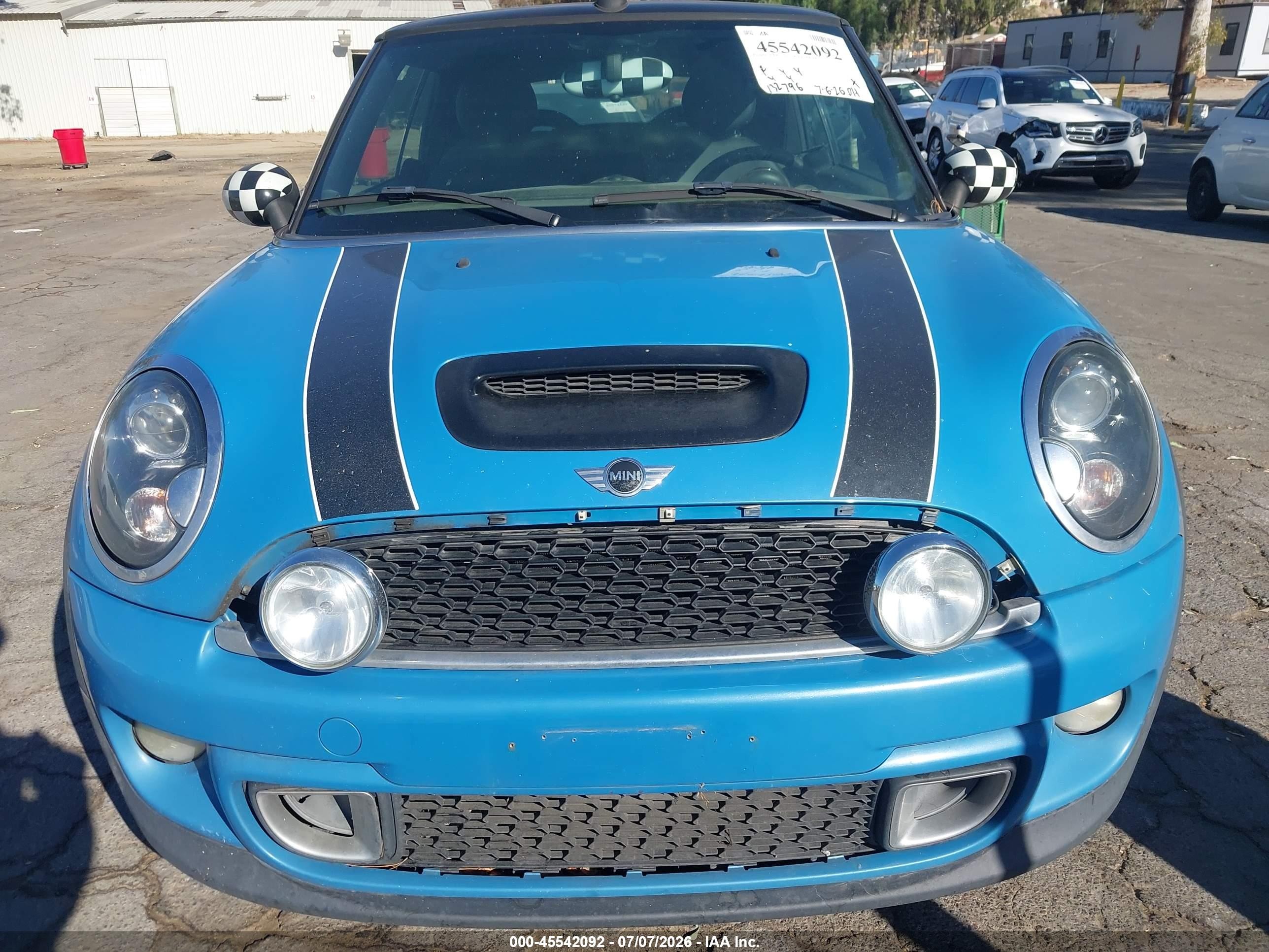 2014 Mini Convertible Cooper S Blue vin: WMWZP3C58ET298327