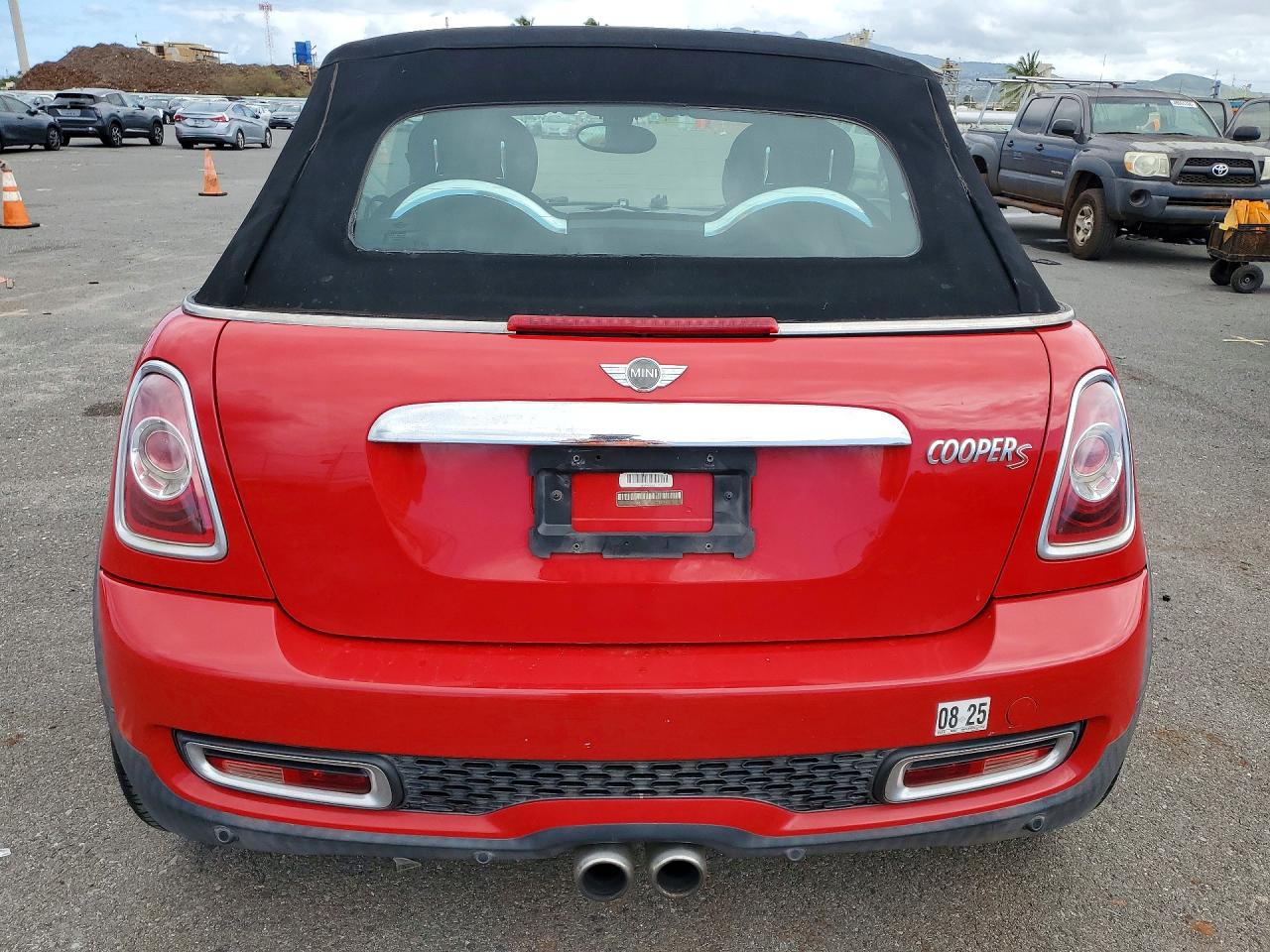 2012 Dodge Cooper S Красный vin: WMWZP3C59CT297152