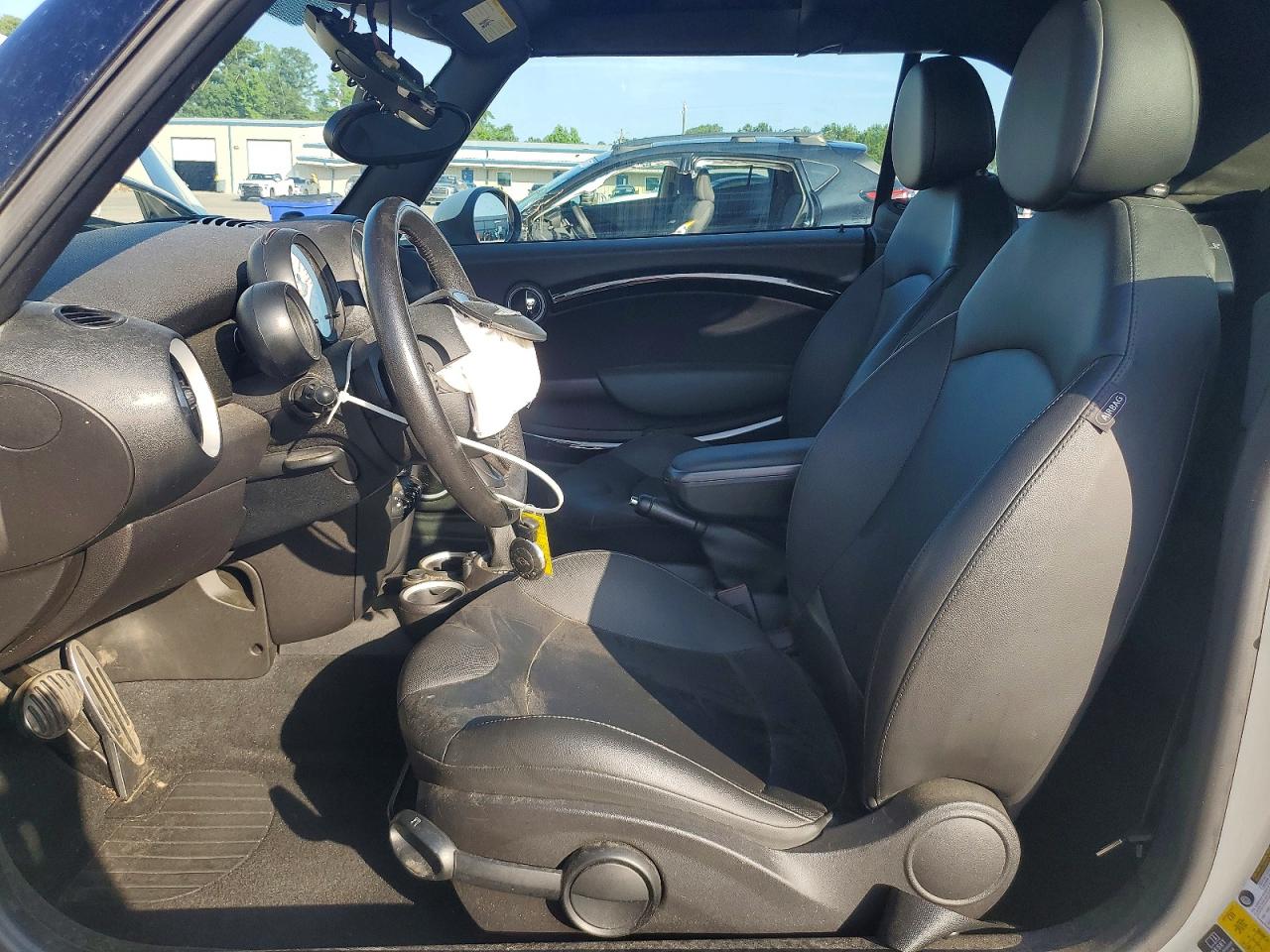 2014 Mini Cooper S White vin: WMWZP3C59ET707290