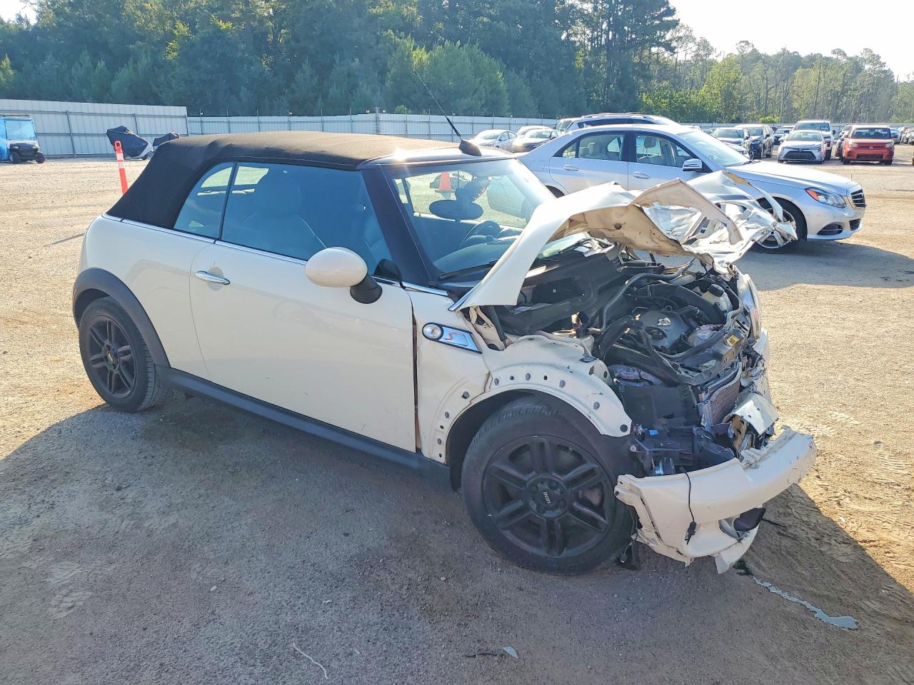 2014 Mini Cooper S White vin: WMWZP3C59ET707290