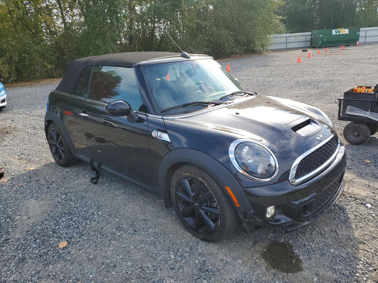 2015 Mini Cooper S Black vin: WMWZP3C5XFT298976