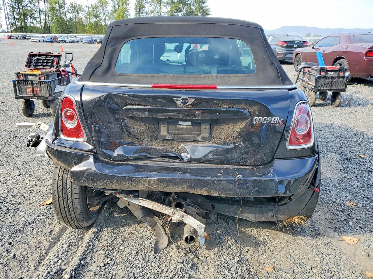 2015 Mini Cooper S Black vin: WMWZP3C5XFT298976