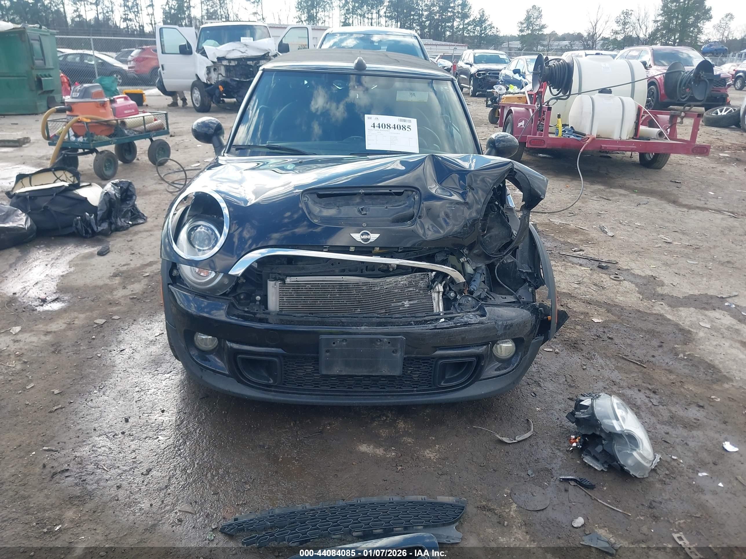 2015 Mini Convertible Cooper S Черный vin: WMWZP3C5XFT299013