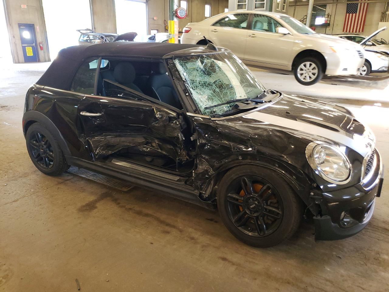 2015 Mini Cooper S Black vin: WMWZP3C5XFT299111
