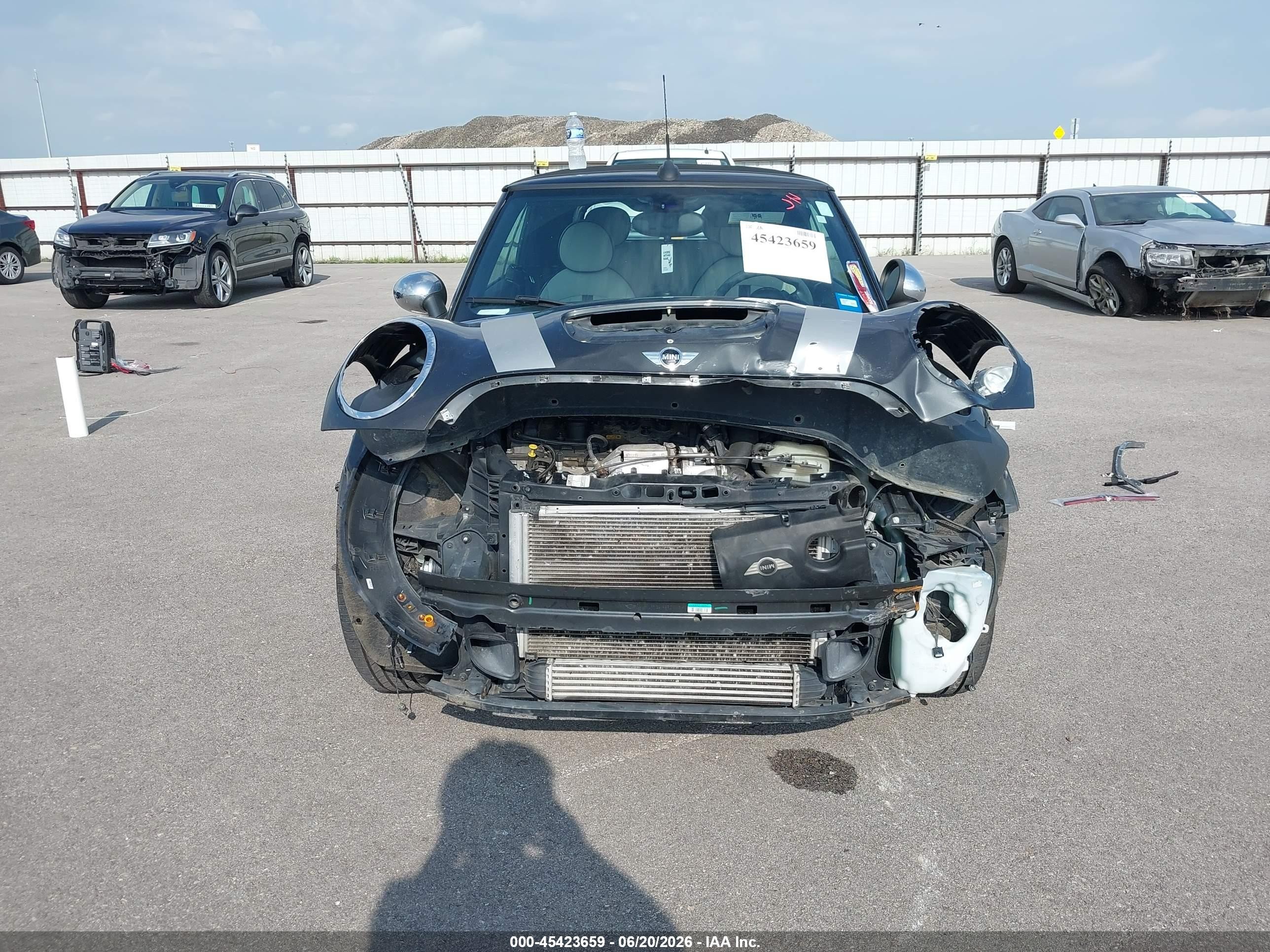 2015 Mini Convertible Cooper S Gray vin: WMWZP3C5XFT708546
