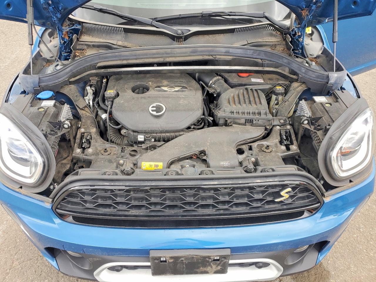 2021 Mini Cooper S E Countryman All4 Blue vin: WMZ23BS06M3M43783