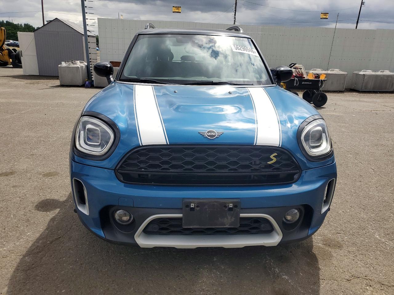 2021 Mini Cooper S E Countryman All4 Blue vin: WMZ23BS06M3M43783