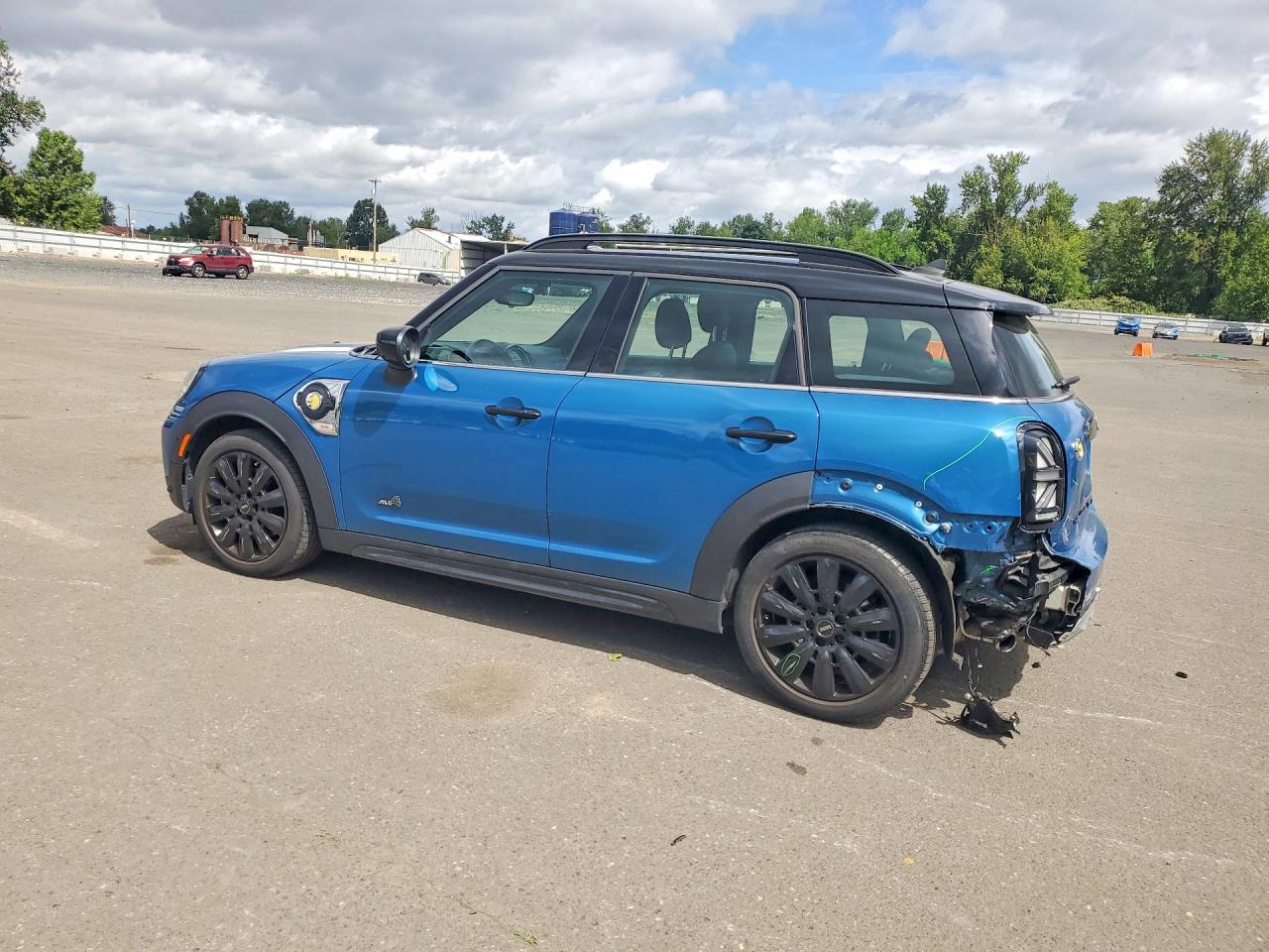 2021 Mini Cooper S E Countryman All4 Blue vin: WMZ23BS06M3M43783