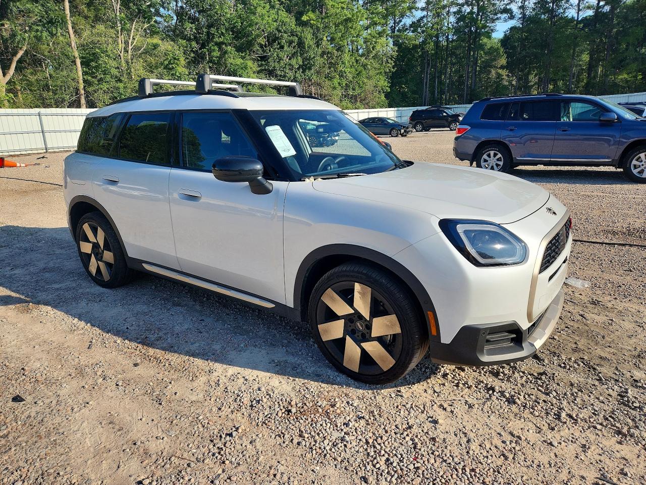 2025 Mini Countryman S All4 White vin: WMZ23GA07S7T75157