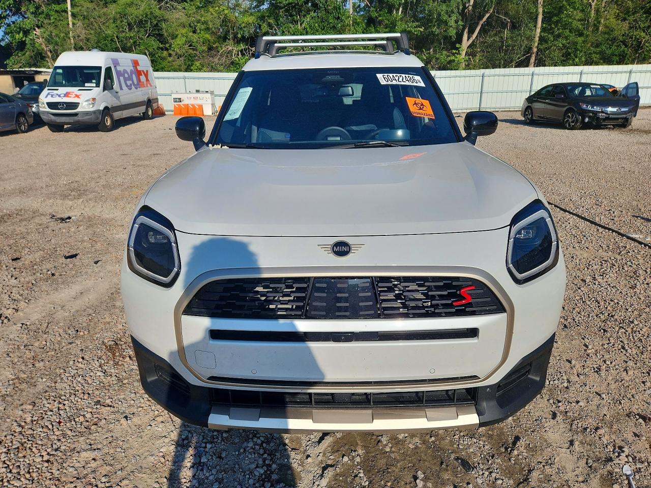 2025 Mini Countryman S All4 White vin: WMZ23GA07S7T75157
