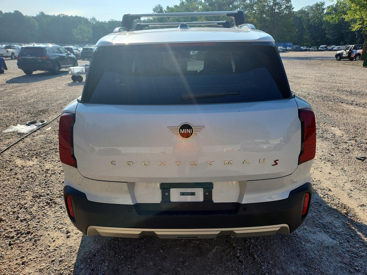 2025 Mini Countryman S All4 White vin: WMZ23GA07S7T75157
