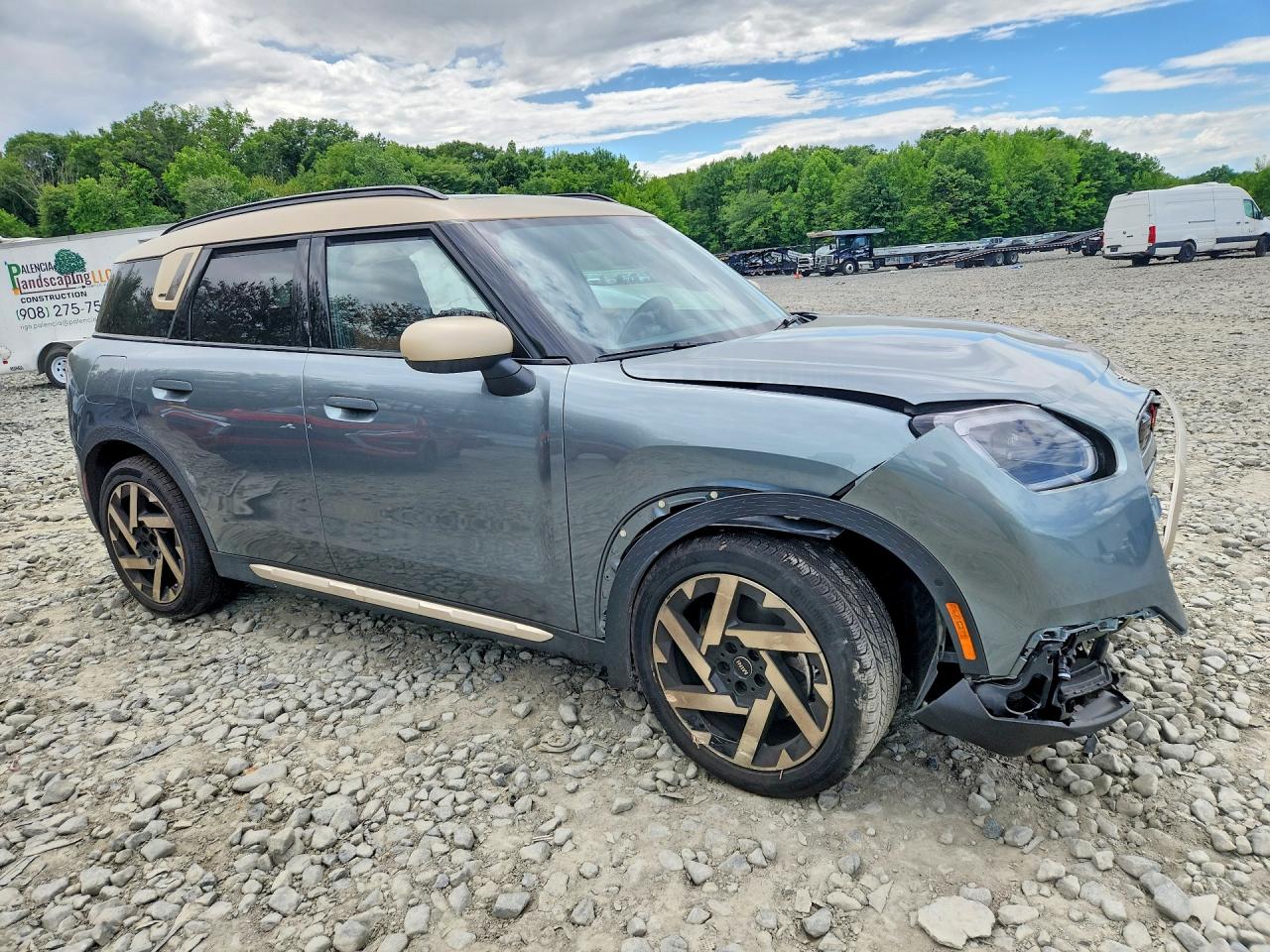 2025 Mini Countryman S All4 Gray vin: WMZ23GA09S7S88151