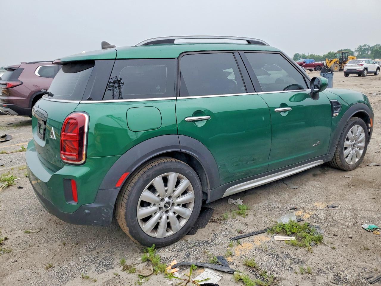 2022 Mini Cooper Countryman All4 Green vin: WMZ43BR02N3N28345