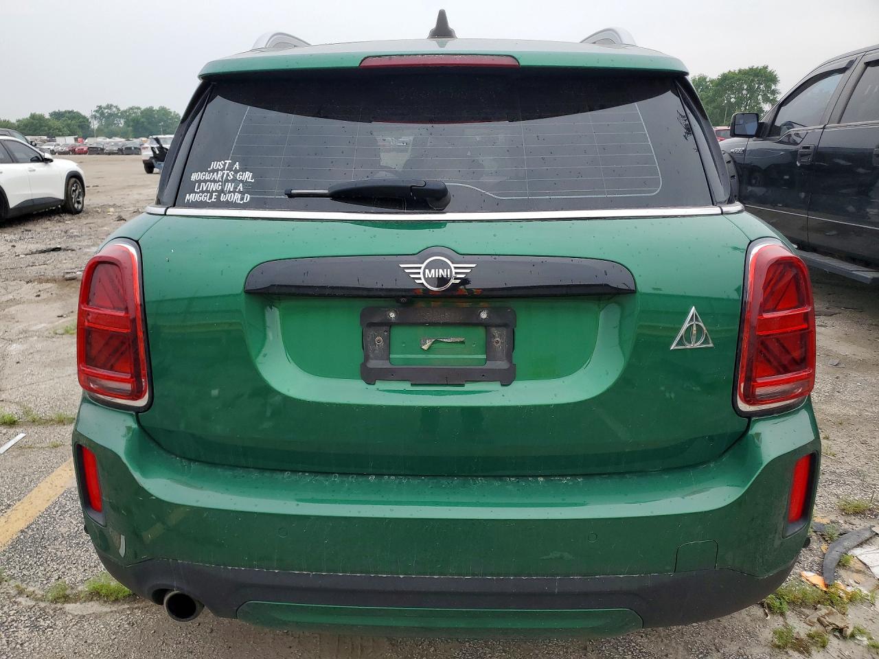 2022 Mini Cooper Countryman All4 Green vin: WMZ43BR02N3N28345