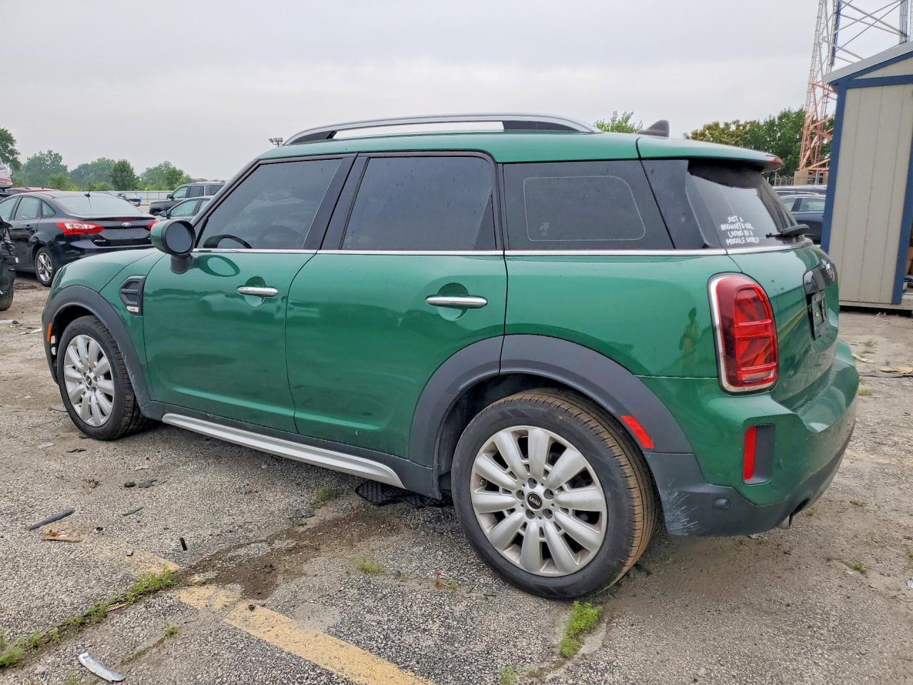 2022 Mini Cooper Countryman All4 Green vin: WMZ43BR02N3N28345