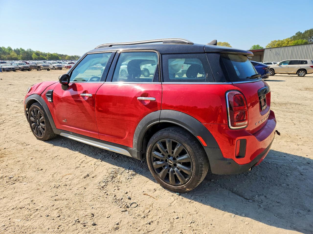 2022 Mini Cooper Countryman All4 Red vin: WMZ43BR04N3N29822
