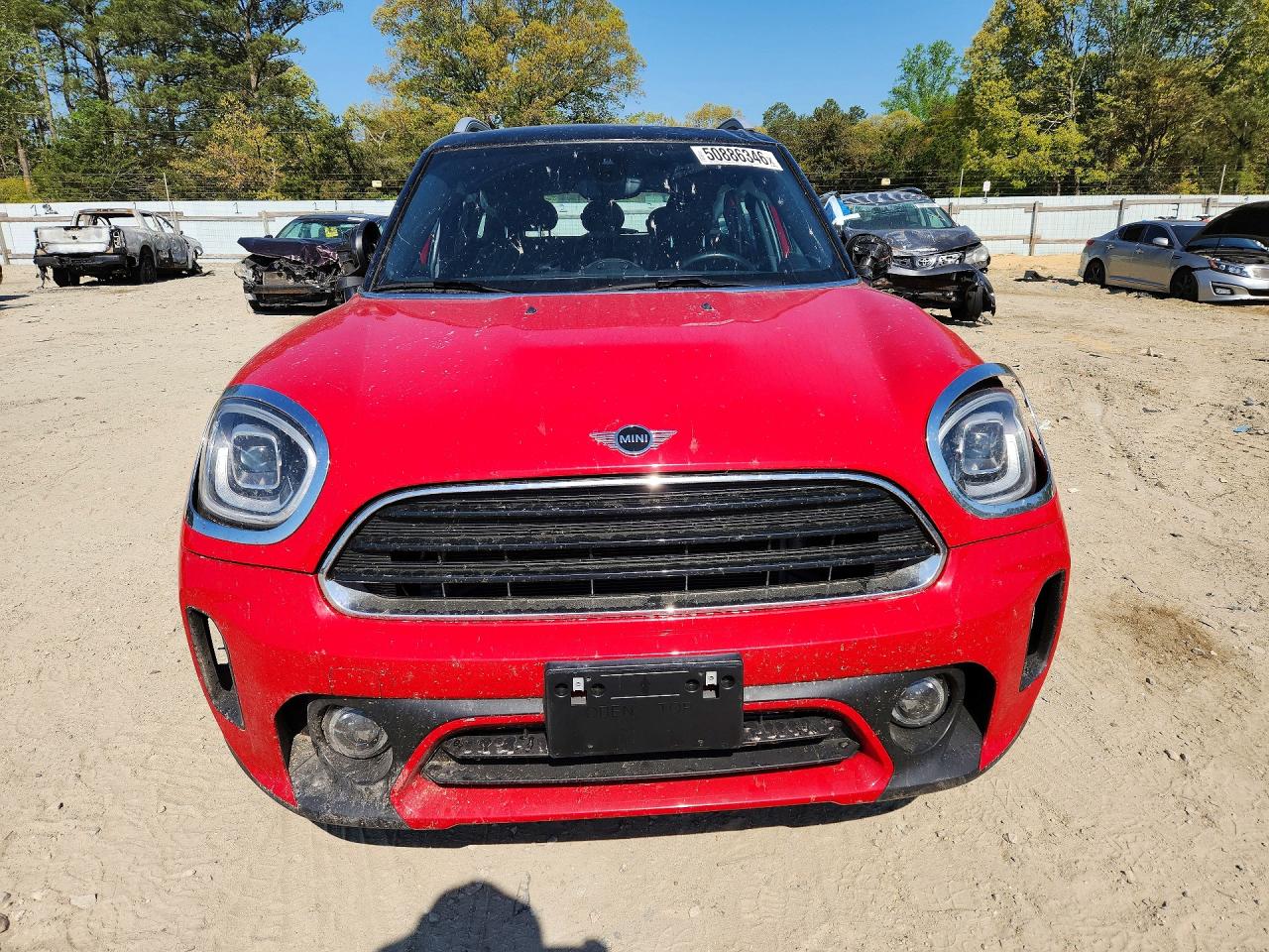 2022 Mini Cooper Countryman All4 Red vin: WMZ43BR04N3N29822
