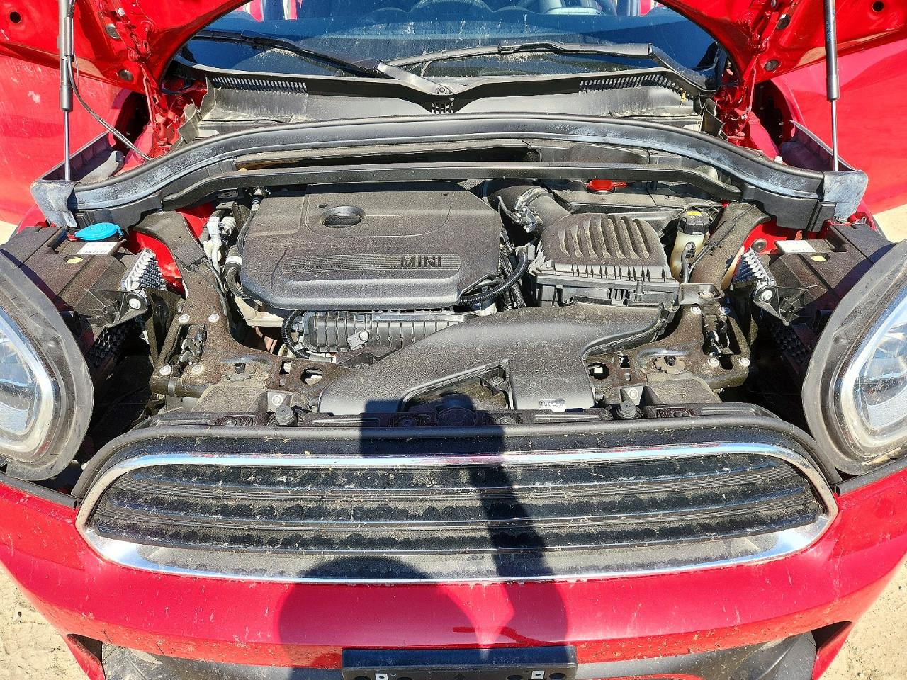 2022 Mini Cooper Countryman All4 Red vin: WMZ43BR04N3N29822