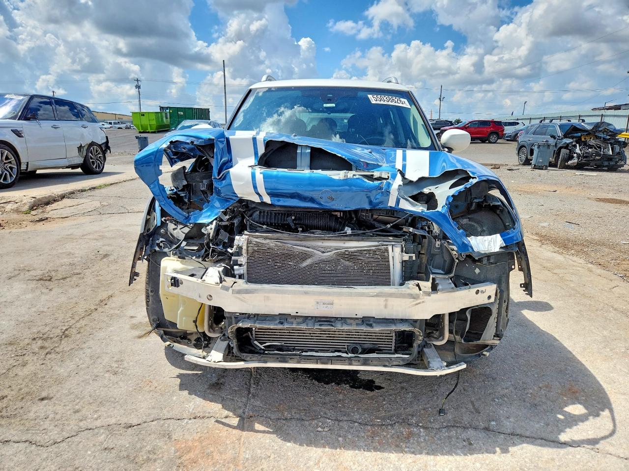 2022 Mini Cooper S Countryman Blue vin: WMZ53BR01N3N99573